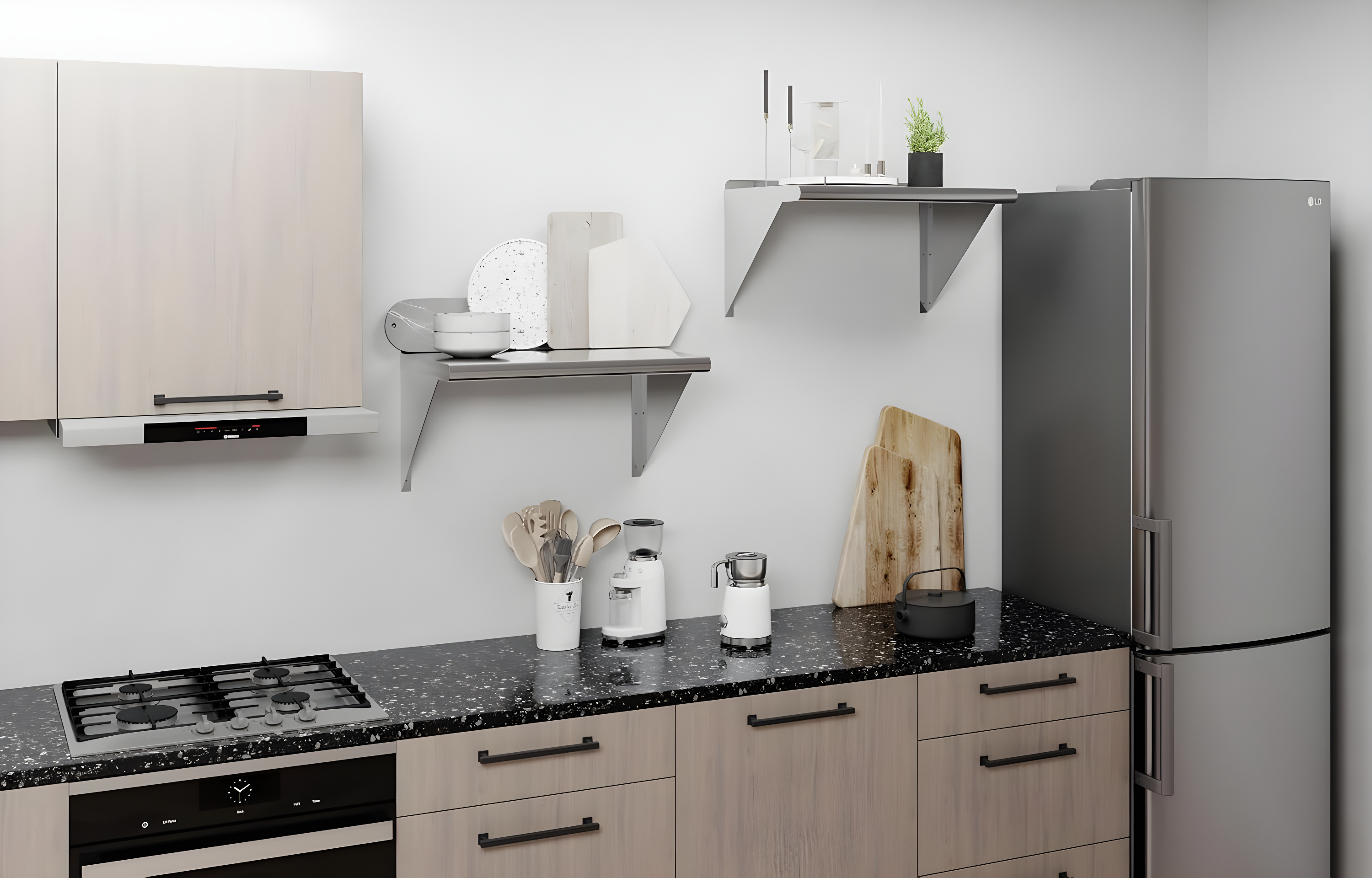 Amgood Utility Metal Wall Shelf.