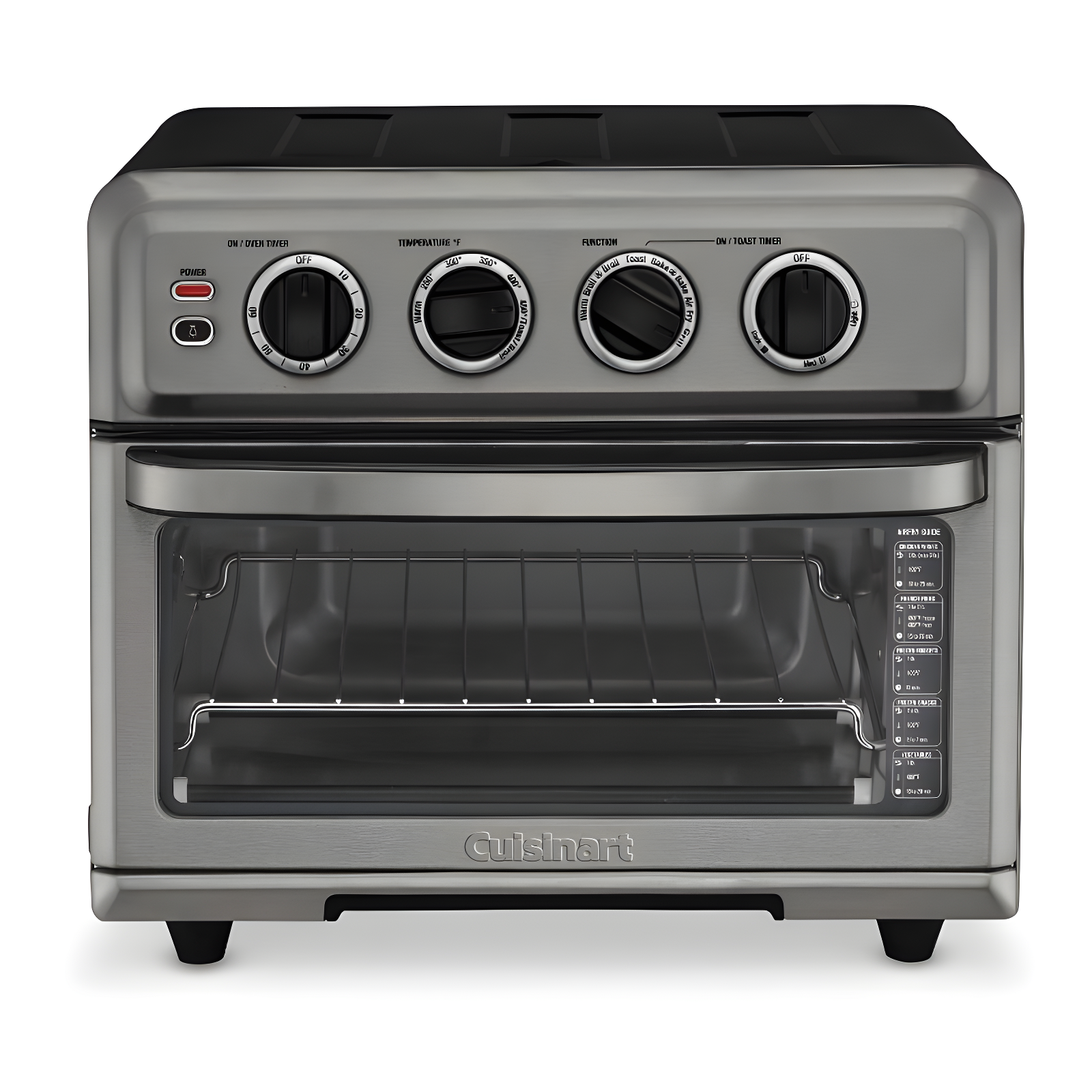Cuisinart ® Black Stainless Steel AirFryer Toaster Oven with Grill