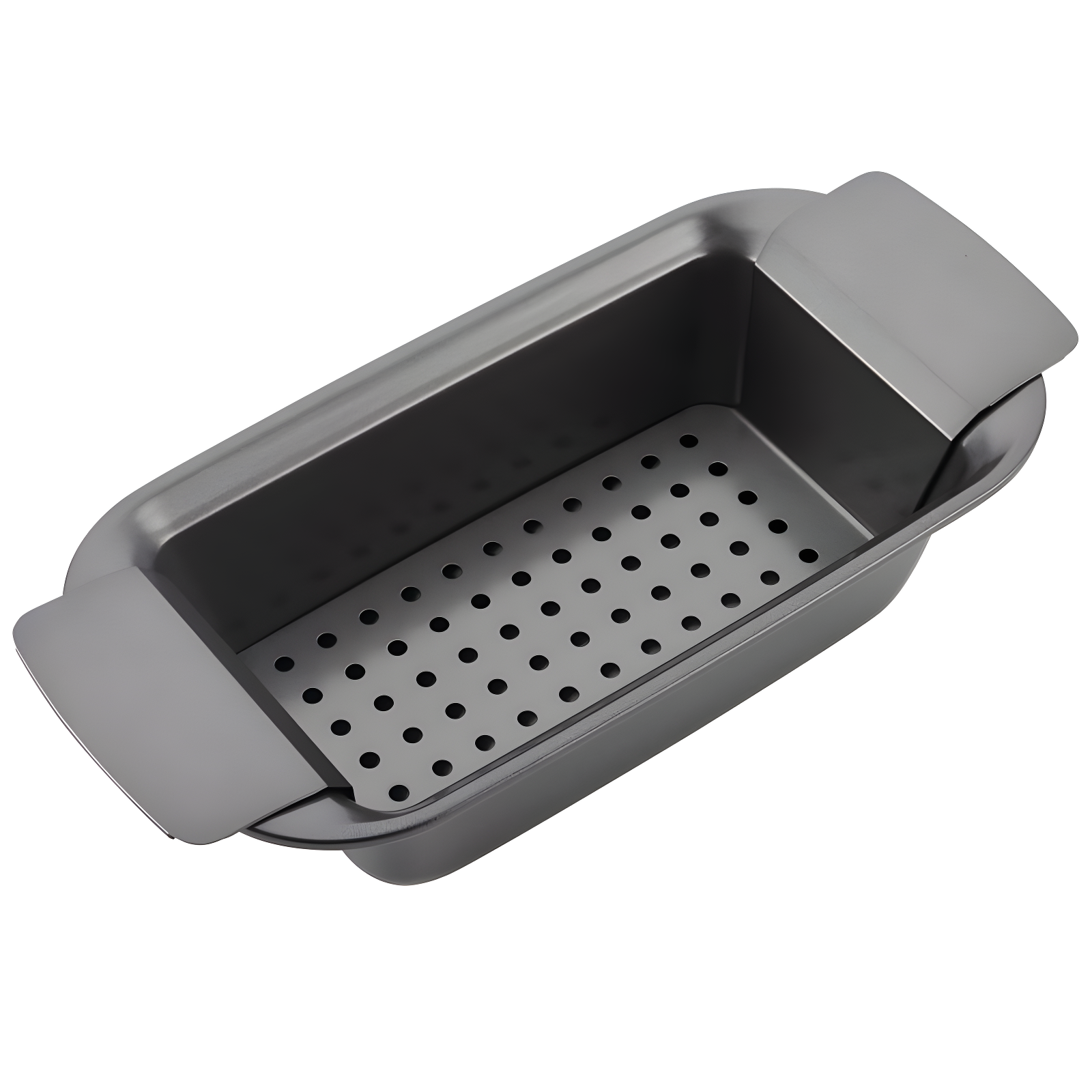 Rachael Ray Rachael Ray Bakeware Loaf / Meatloaf / Bread Pan with Removable Insert, 9 Inch x 5 Inch, Gray