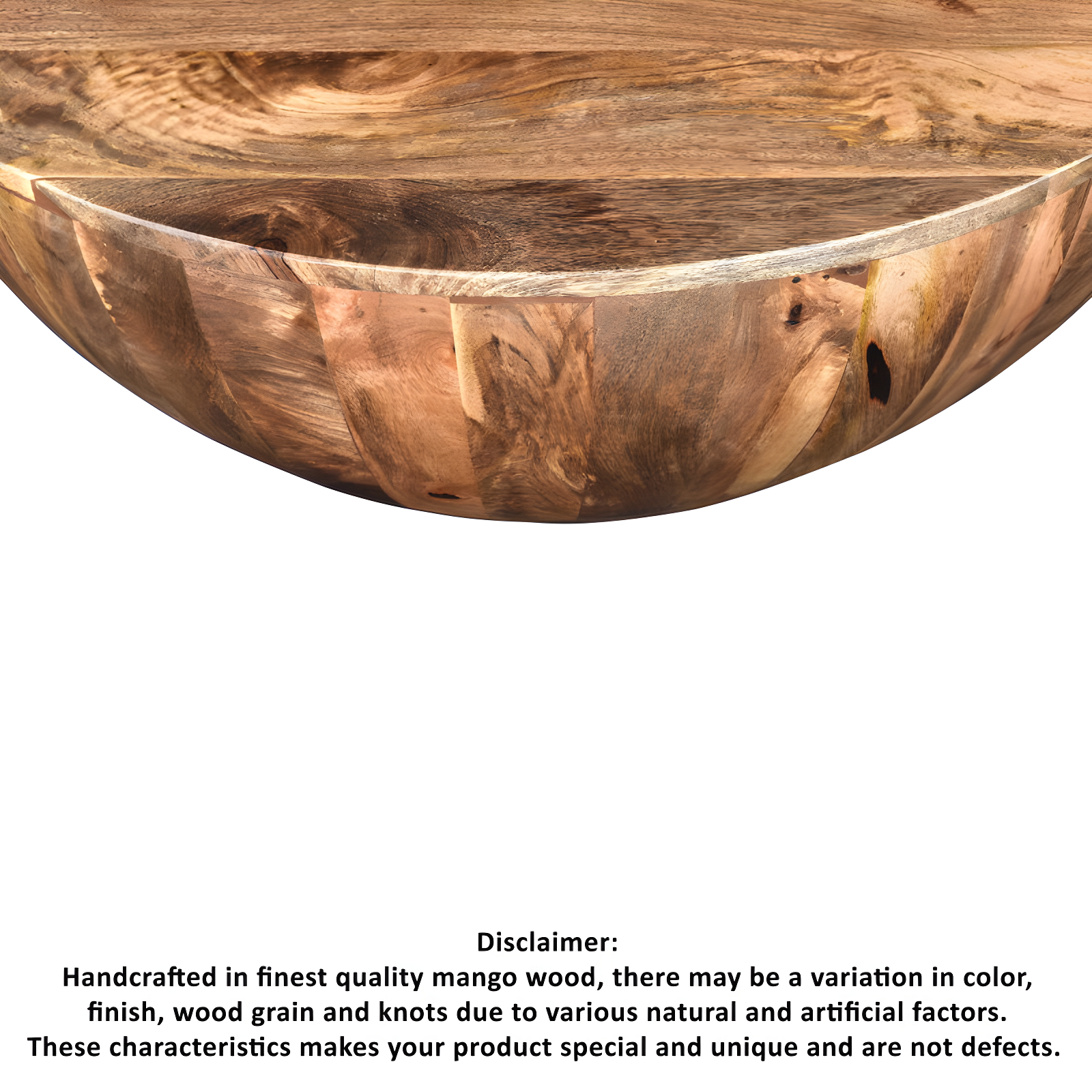 Teasdale Solid Wood Single Drum Coffee Table