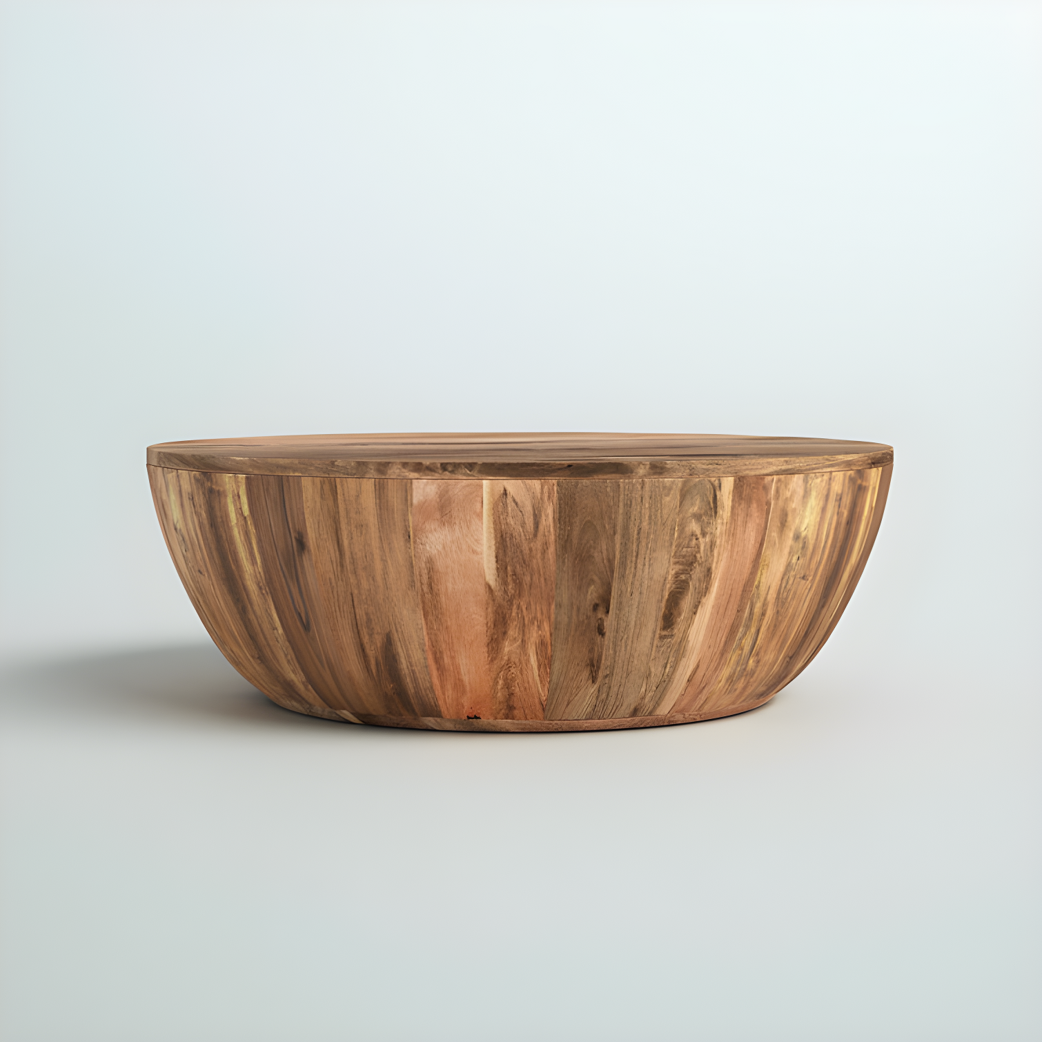 Teasdale Solid Wood Single Drum Coffee Table