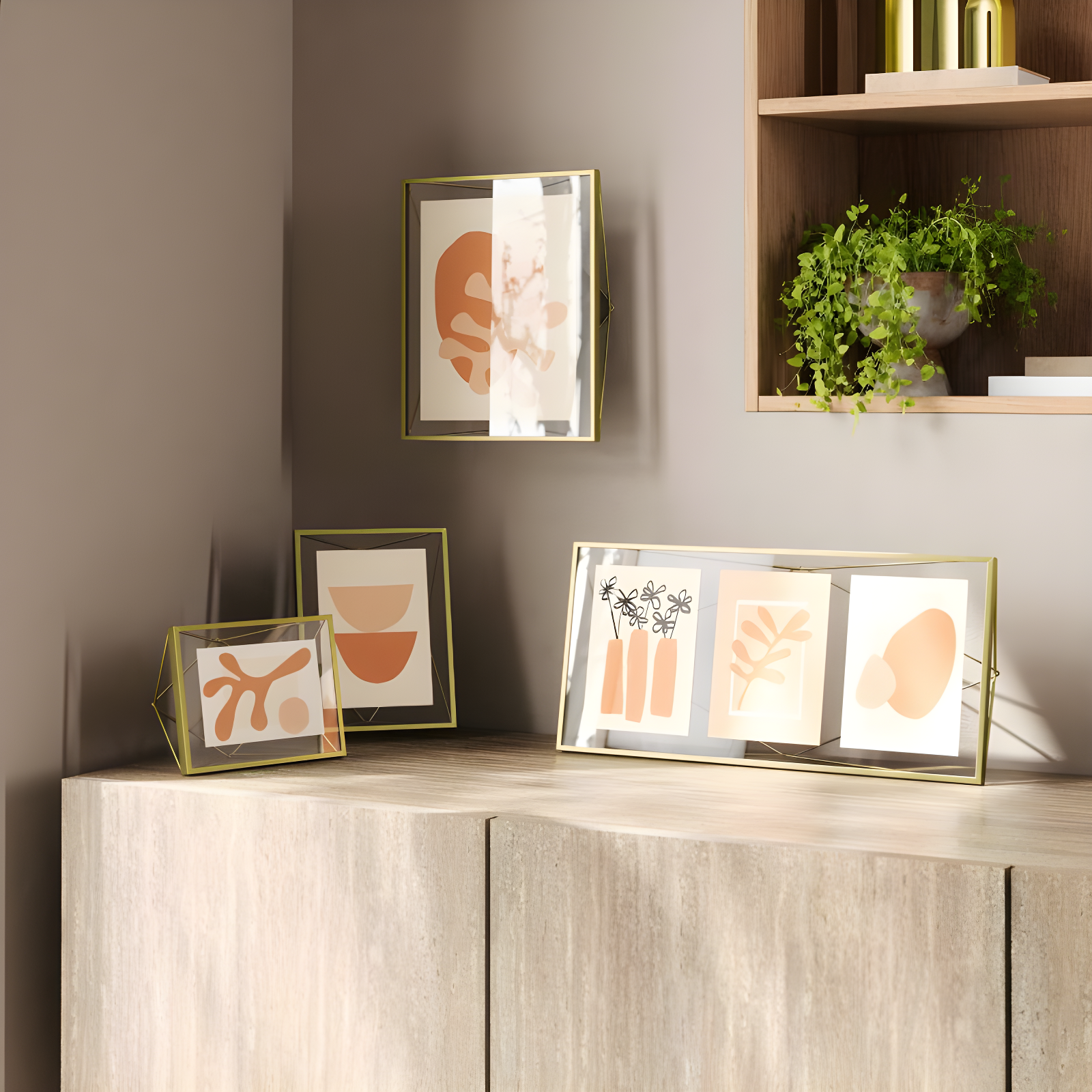 Umbra Prisma Metal Floater Picture Frame
