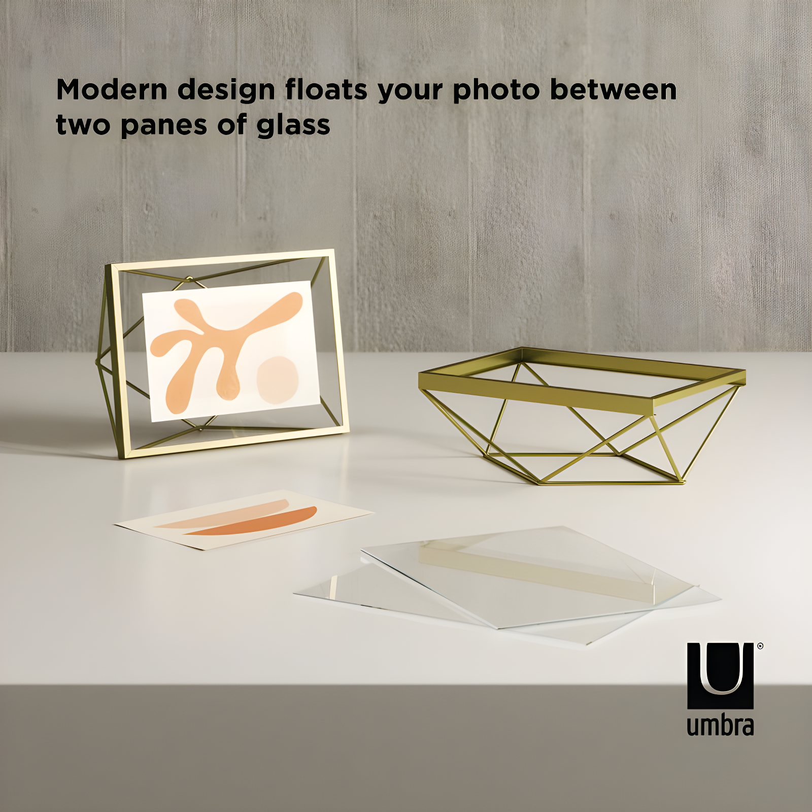 Umbra Prisma Metal Floater Picture Frame