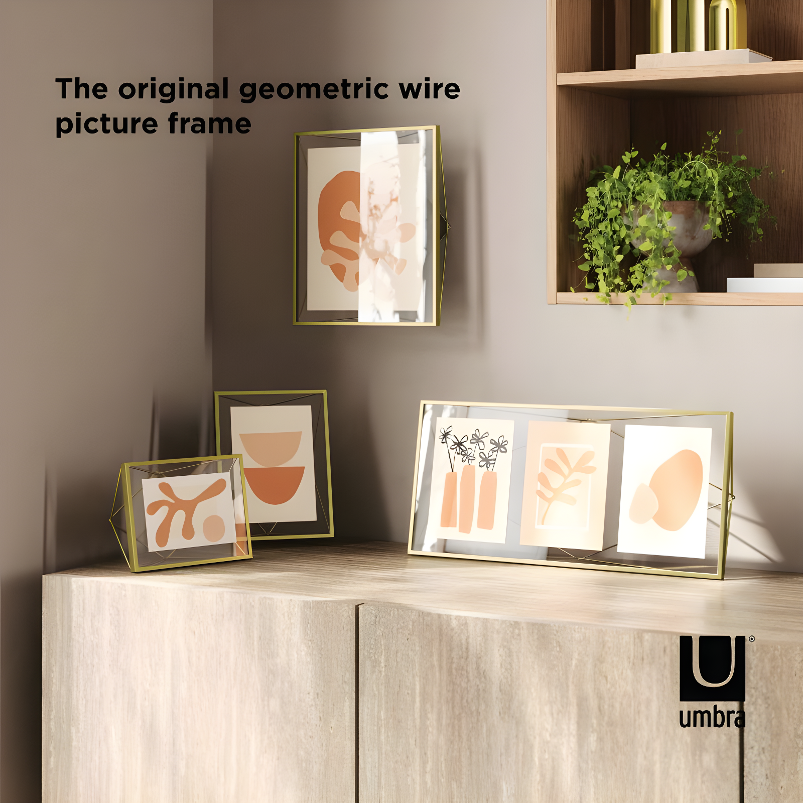 Umbra Prisma Metal Floater Picture Frame