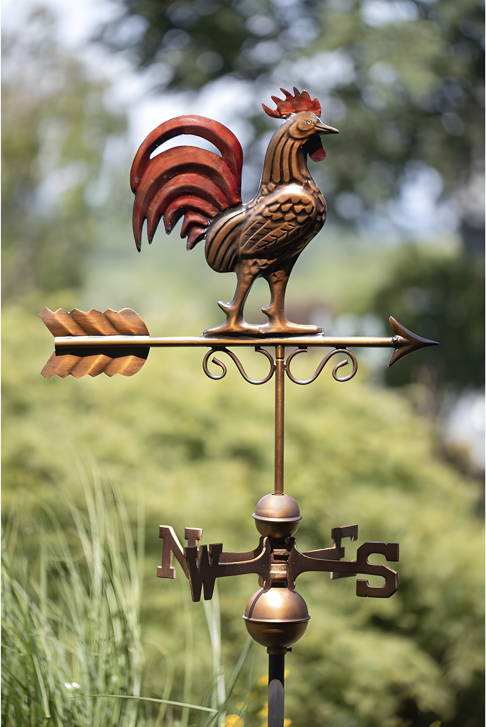 Good Directions 36'' H Metal Animals Weathervane