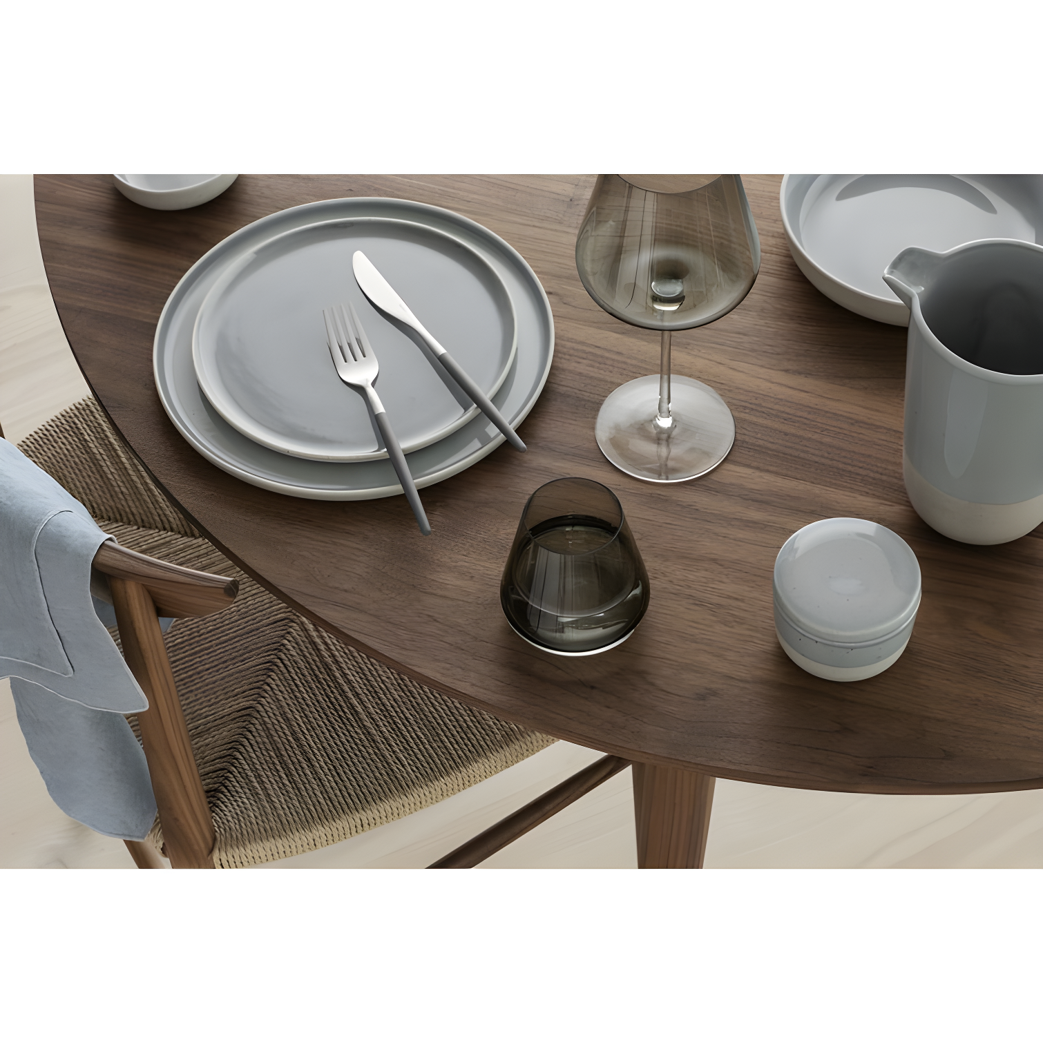 SABLO Ceramic Sugar Bowl with Lid