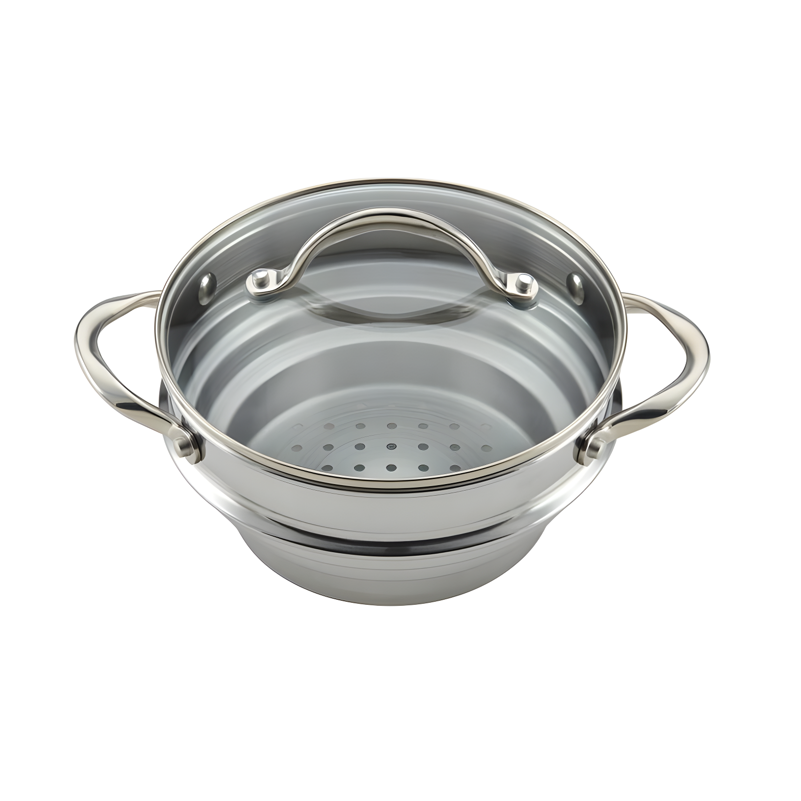 Anolon Anolon Classic Stainless Steel Universal Steamer Insert with Lid