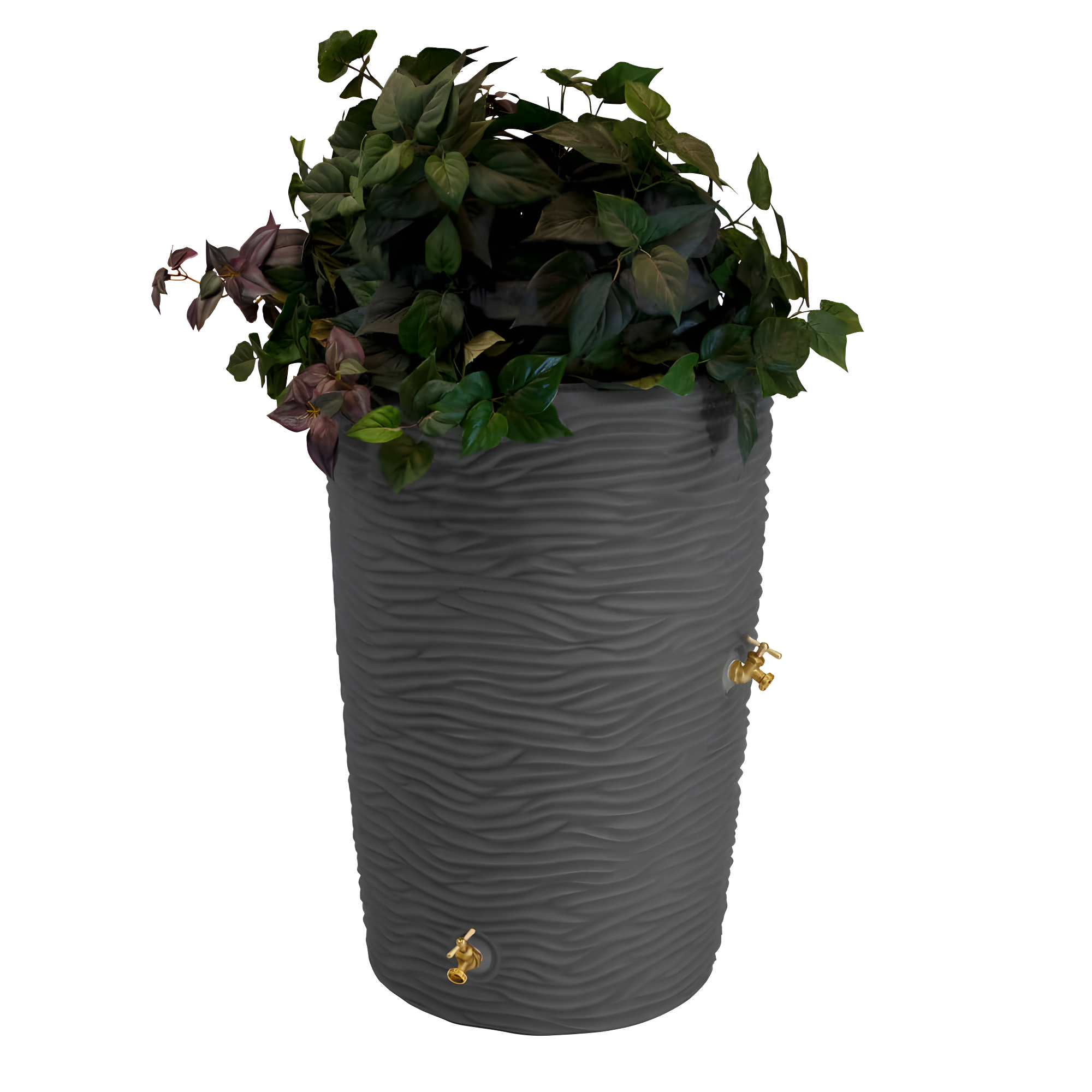 Good Ideas Good Ideas 50 Gallons Plastic Drainable Planter Rain Barrel