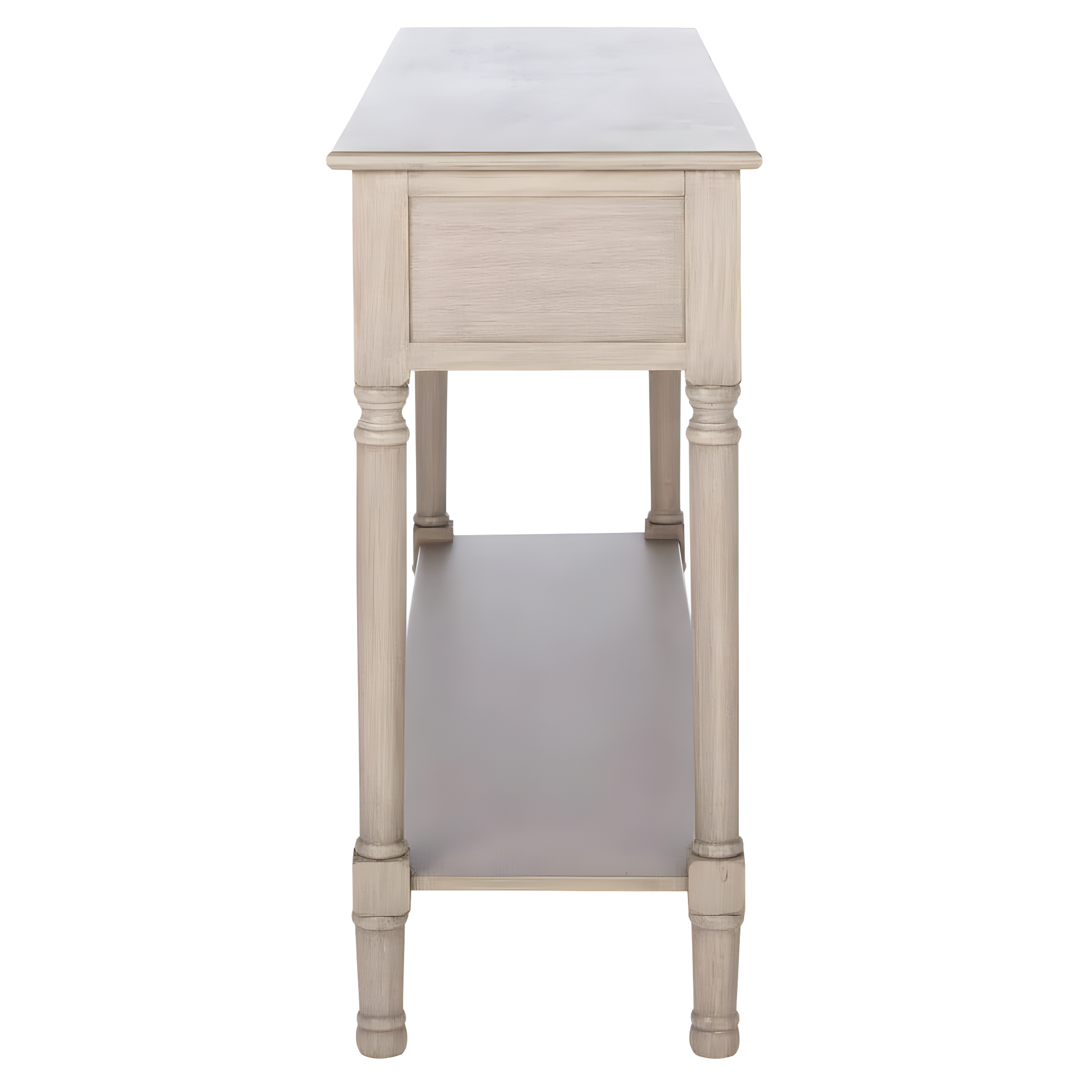Landers 3 Drawer Console Table - Greige - Safavieh