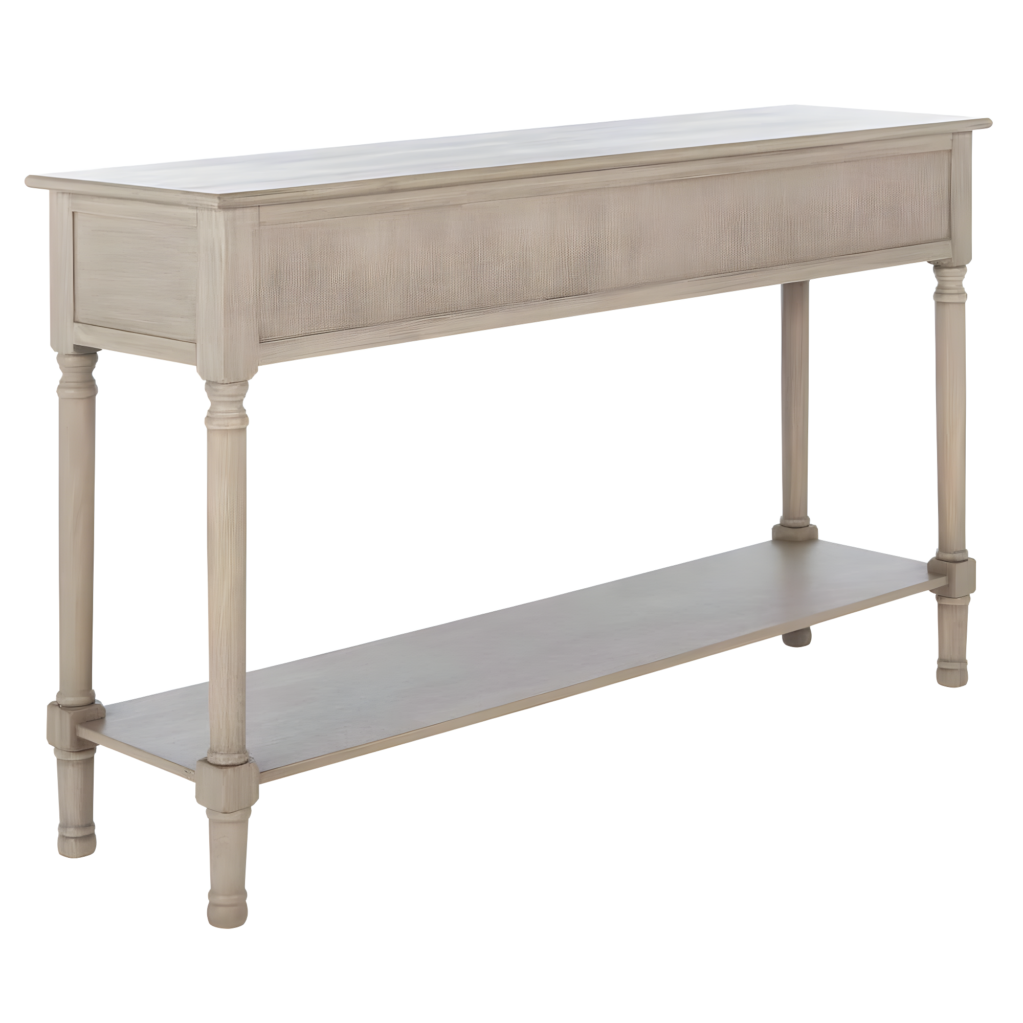 Landers 3 Drawer Console Table - Greige - Safavieh
