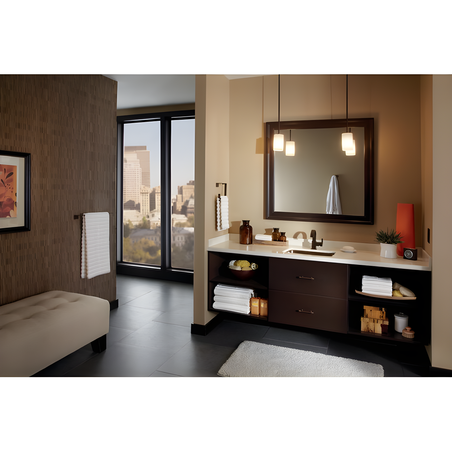 Vero Double Towel Hook Bath Hardware Accessory