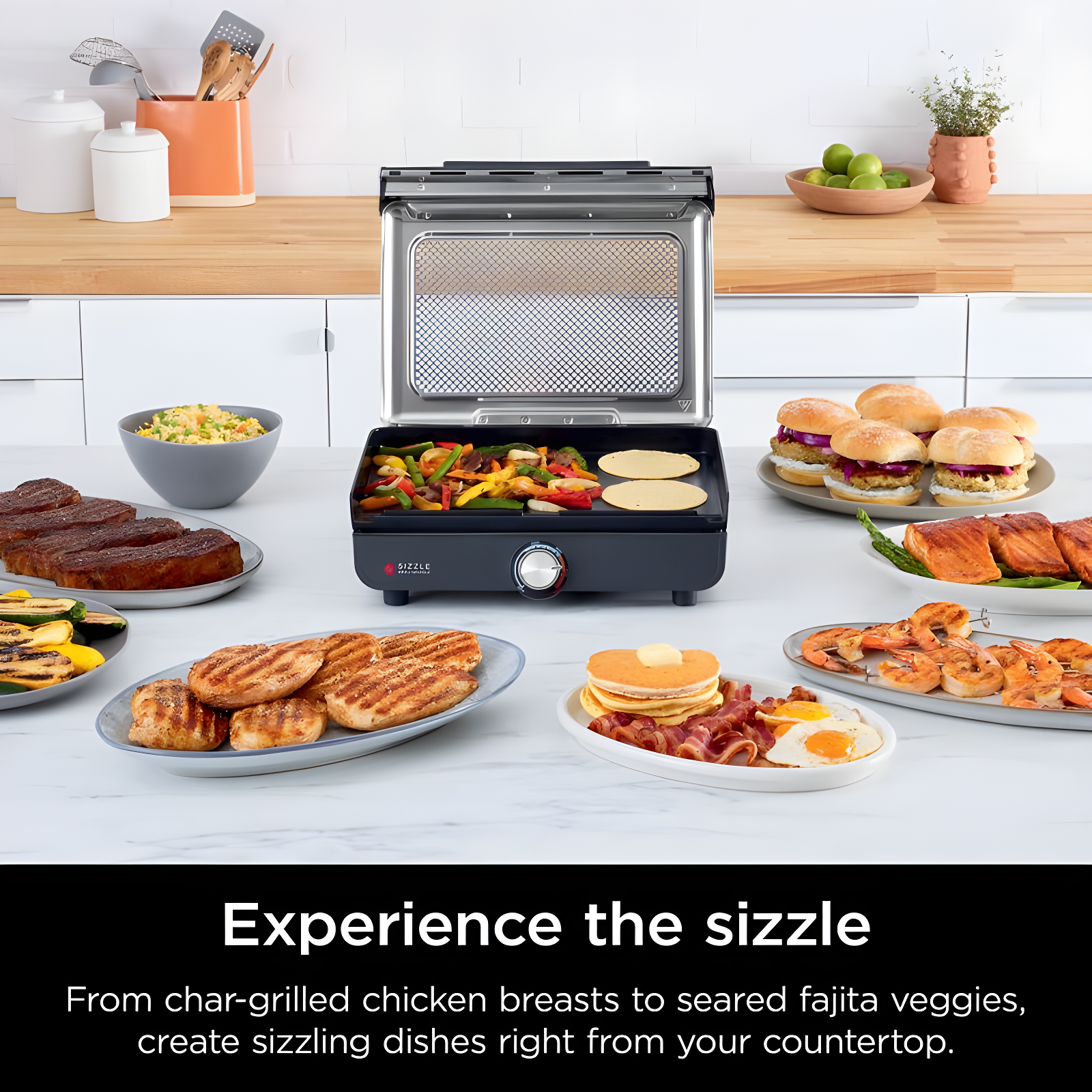 Ninja ® Sizzle ™ Smokeless Indoor Grill & Griddle