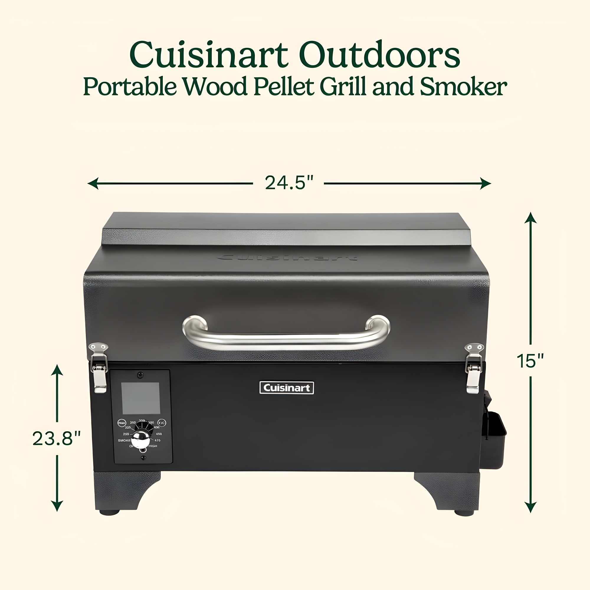 Cuisinart 24.7'' W Wood Pellet Grill