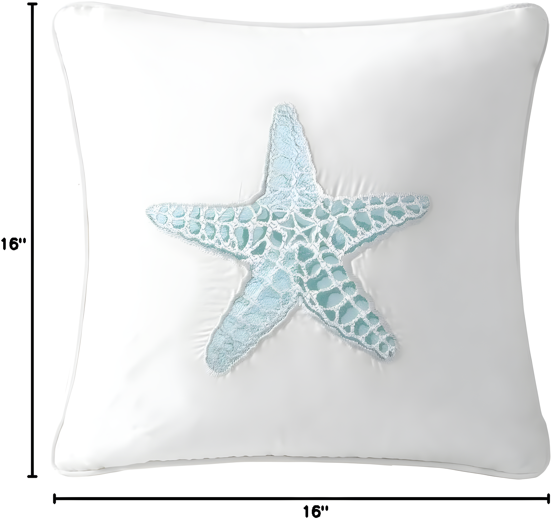 Harbor House Maya Bay Square Pillow
