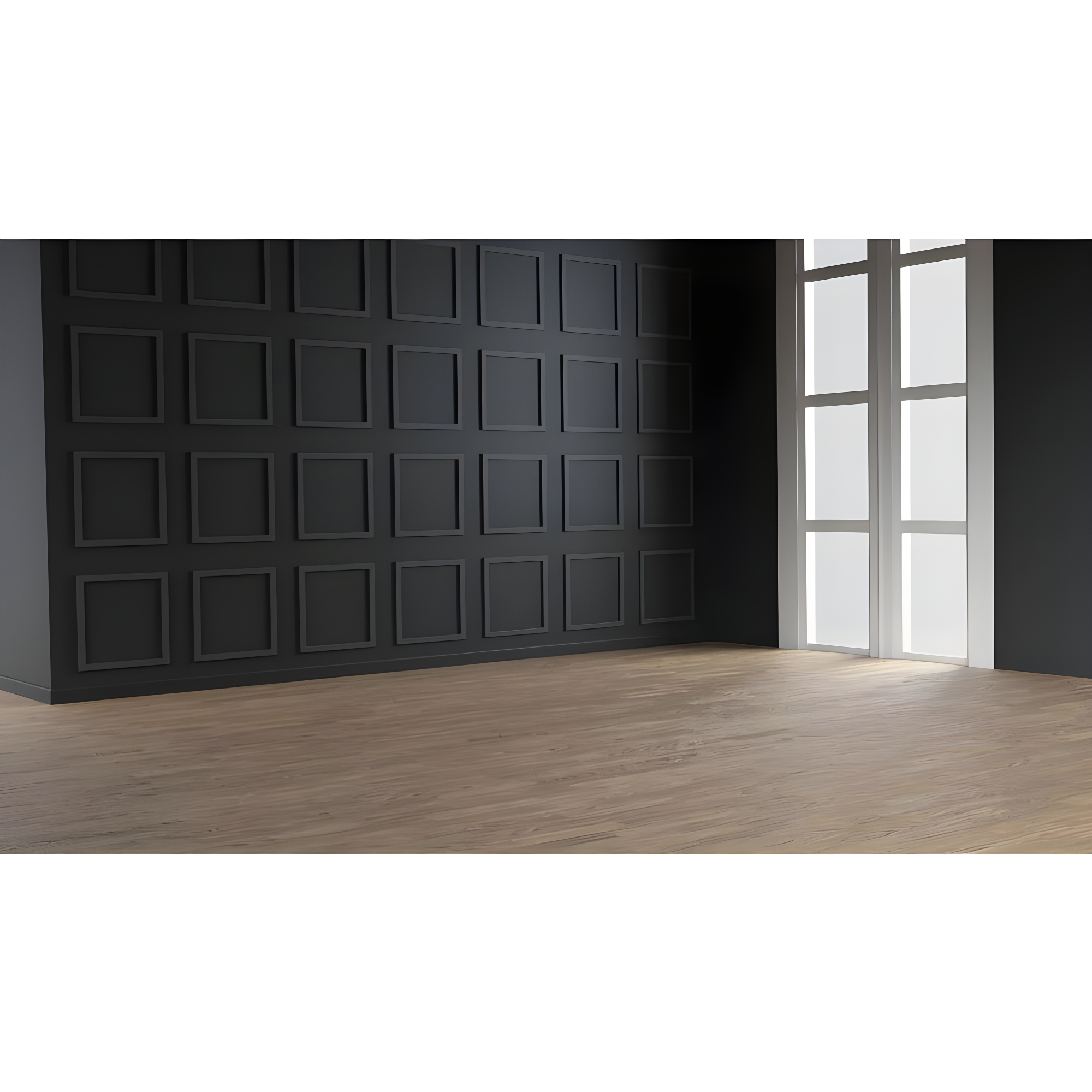 Prescott 3D Wall Paneling in White