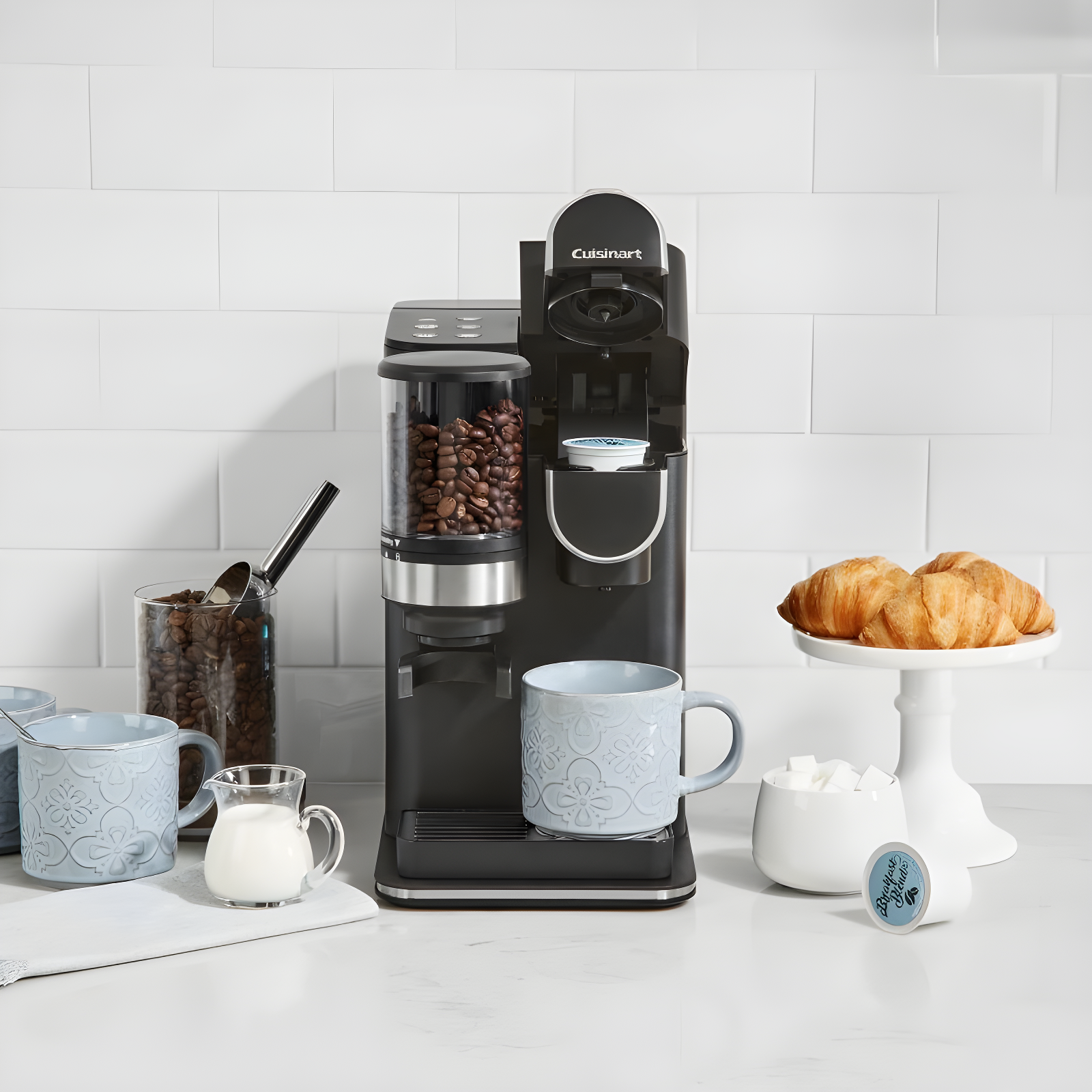 Cuisinart ® Grind & Brew ™ Single-Serve Coffee Maker