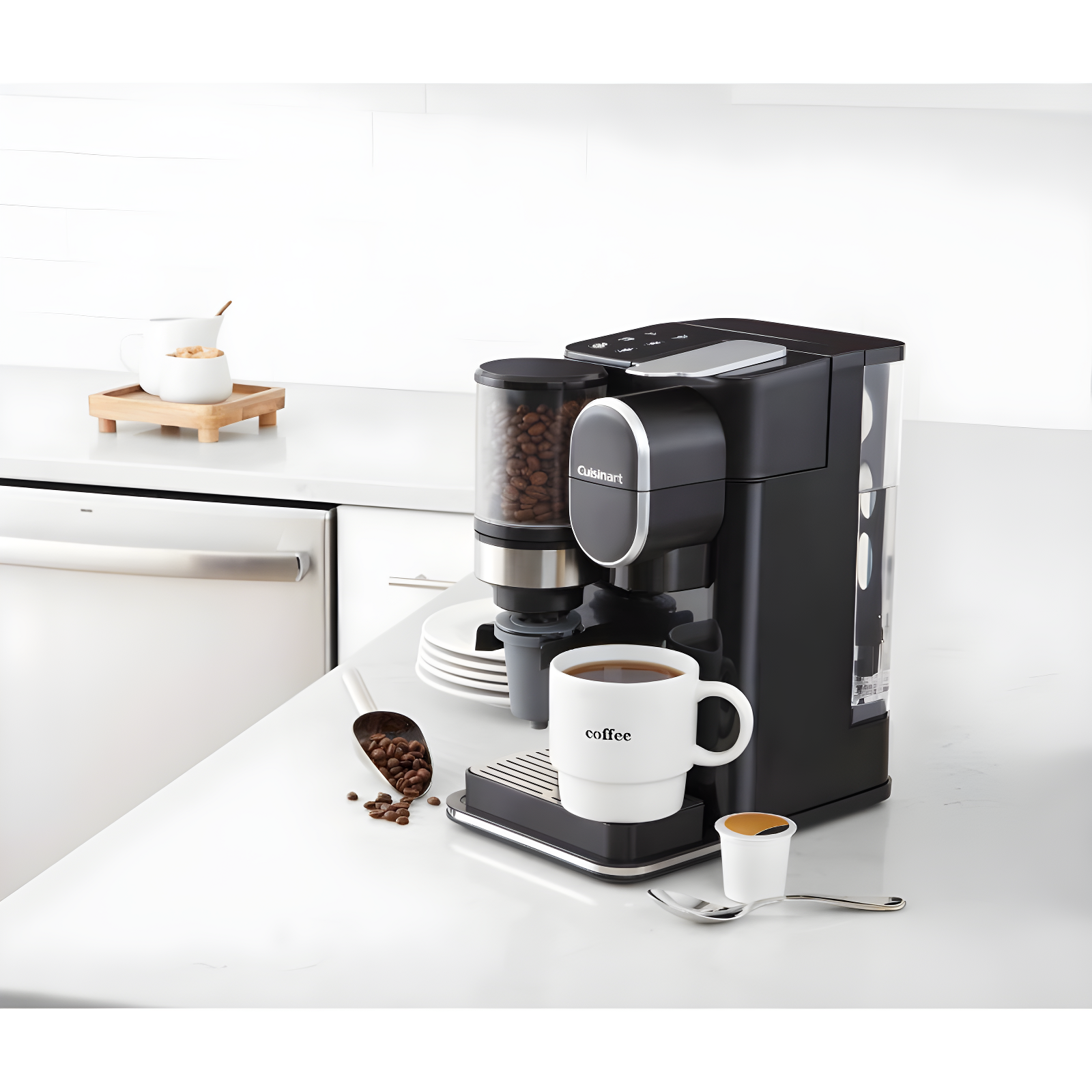 Cuisinart ® Grind & Brew ™ Single-Serve Coffee Maker