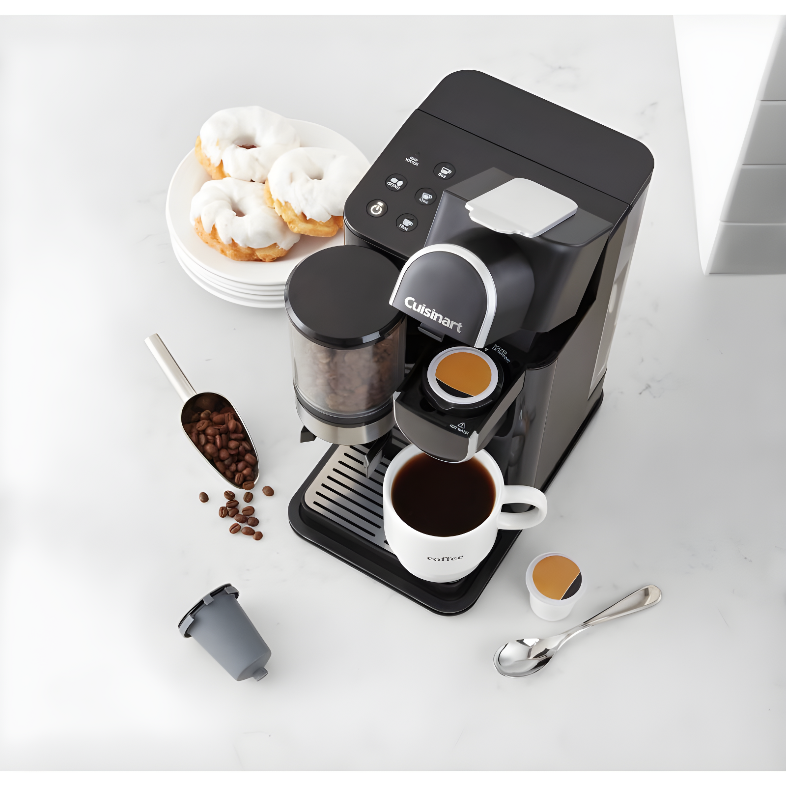 Cuisinart ® Grind & Brew ™ Single-Serve Coffee Maker