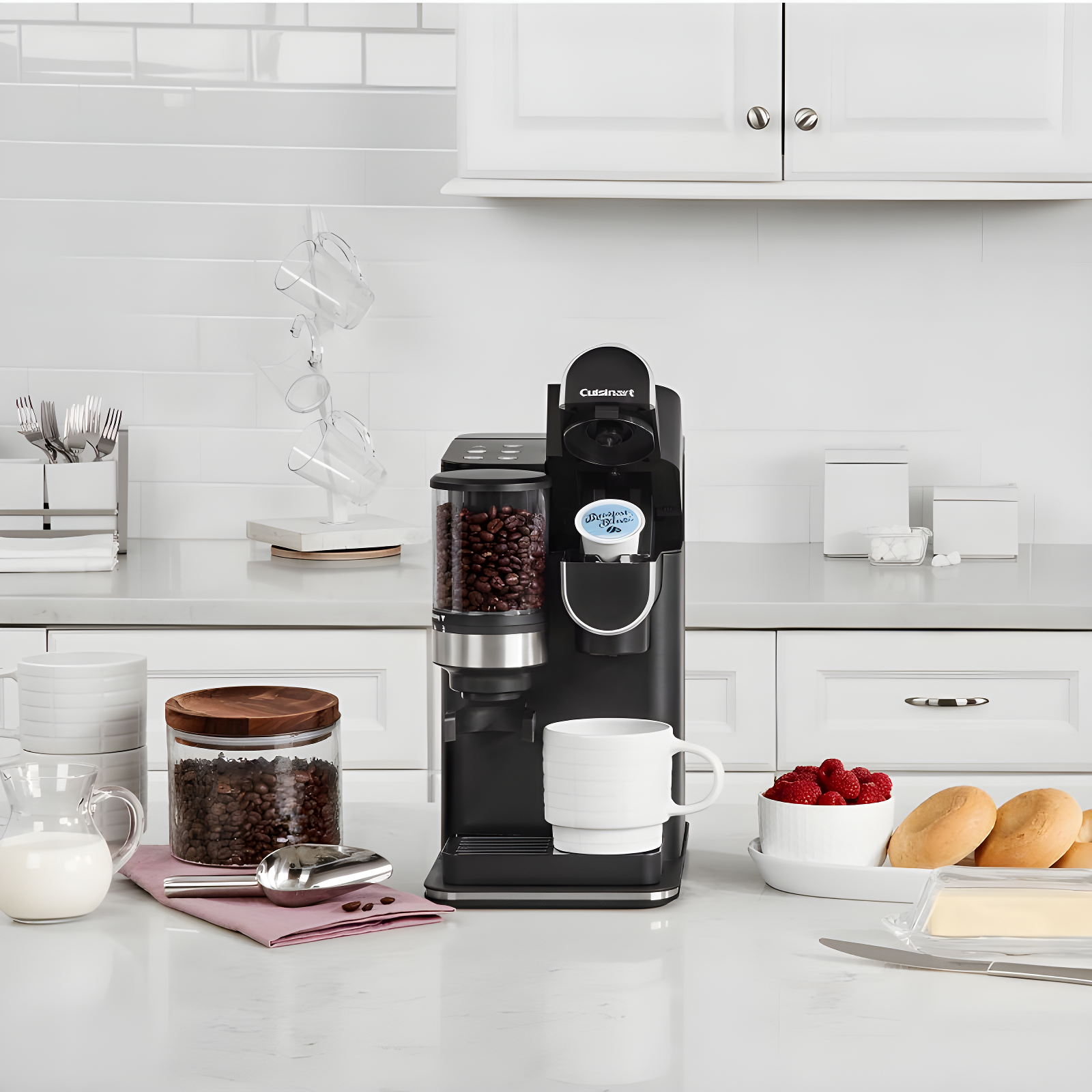 Cuisinart ® Grind & Brew ™ Single-Serve Coffee Maker