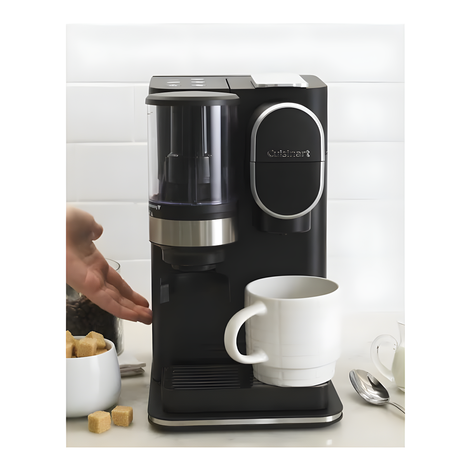 Cuisinart ® Grind & Brew ™ Single-Serve Coffee Maker