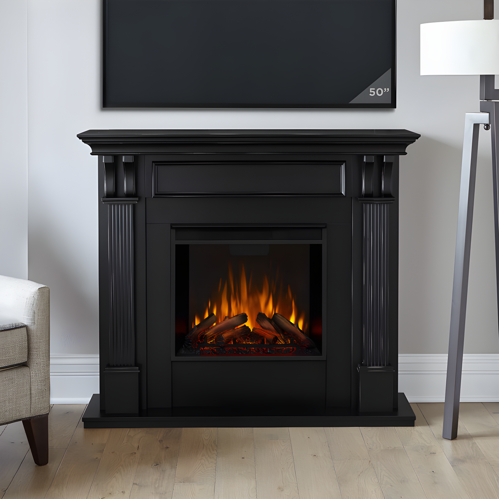 Real Flame Ashley 48" Electric Fireplace by Real Flame