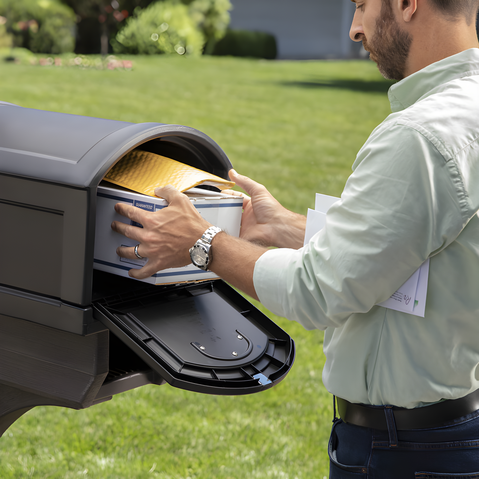 Step2 Step2 Lakewood Extra Large Post Mounted Mailbox