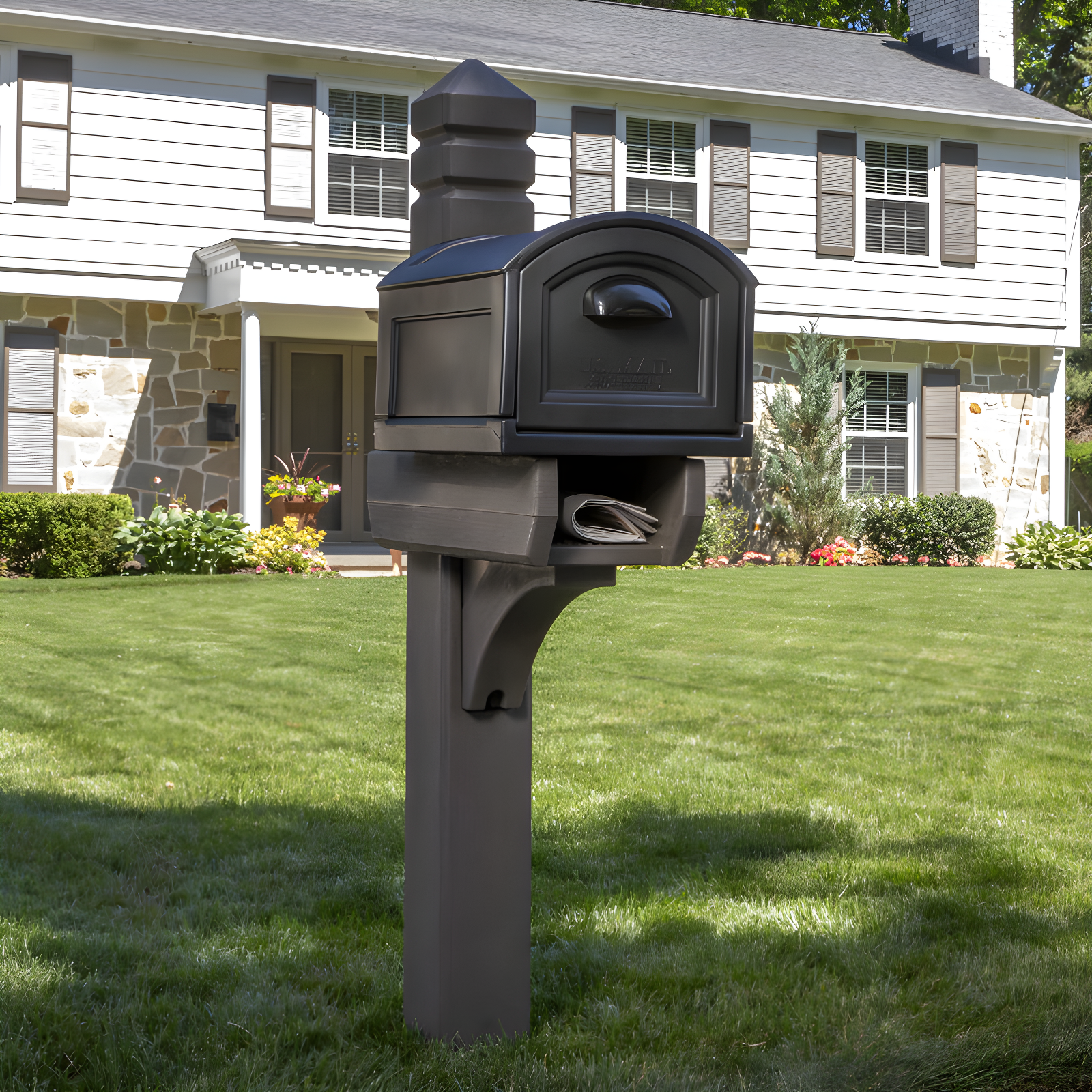 Step2 Step2 Lakewood Extra Large Post Mounted Mailbox