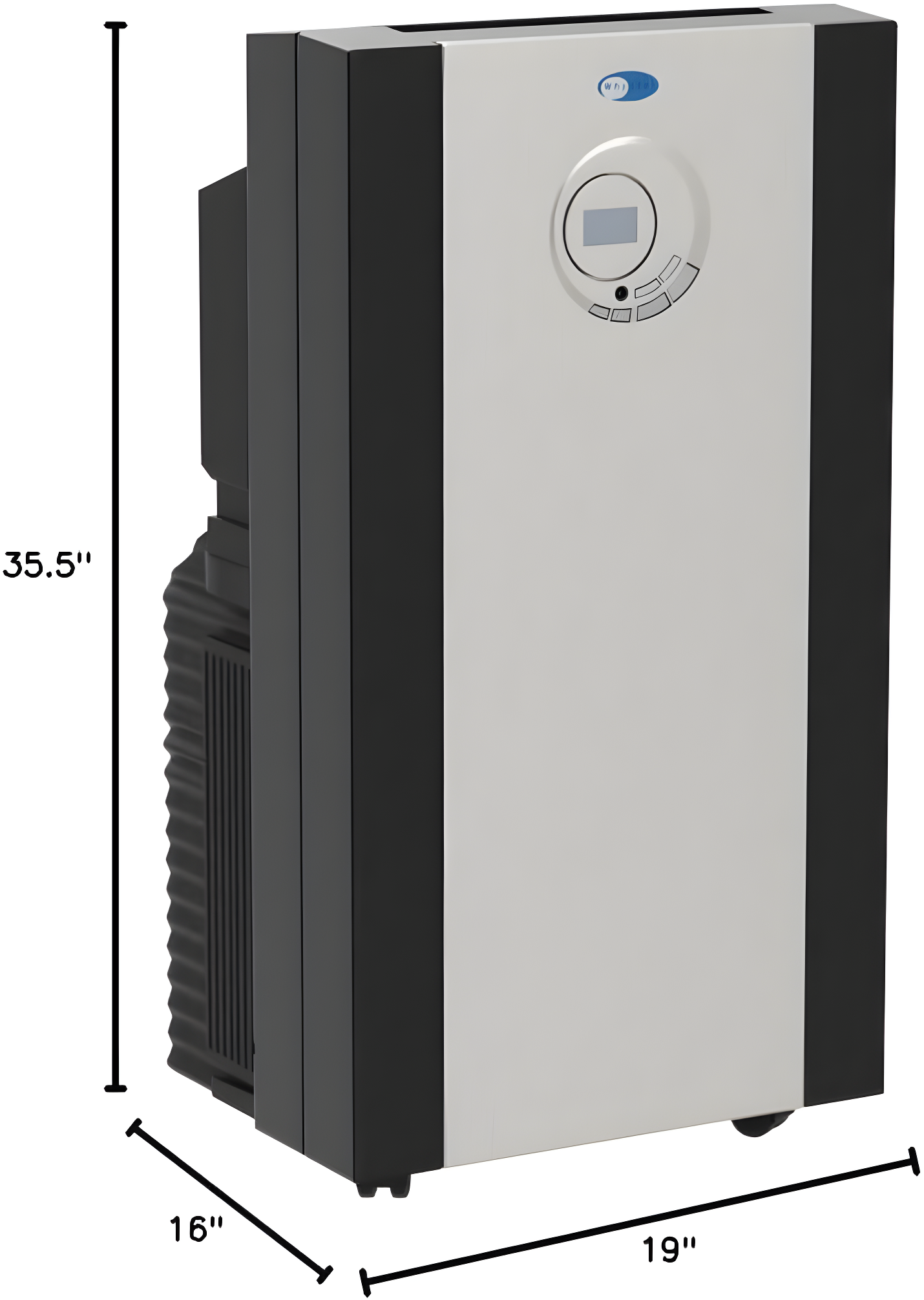 Whynter Whynter 14000 BTU Dual Hose Portble Air conditioner for 500 sq. ft. with 3M Filter