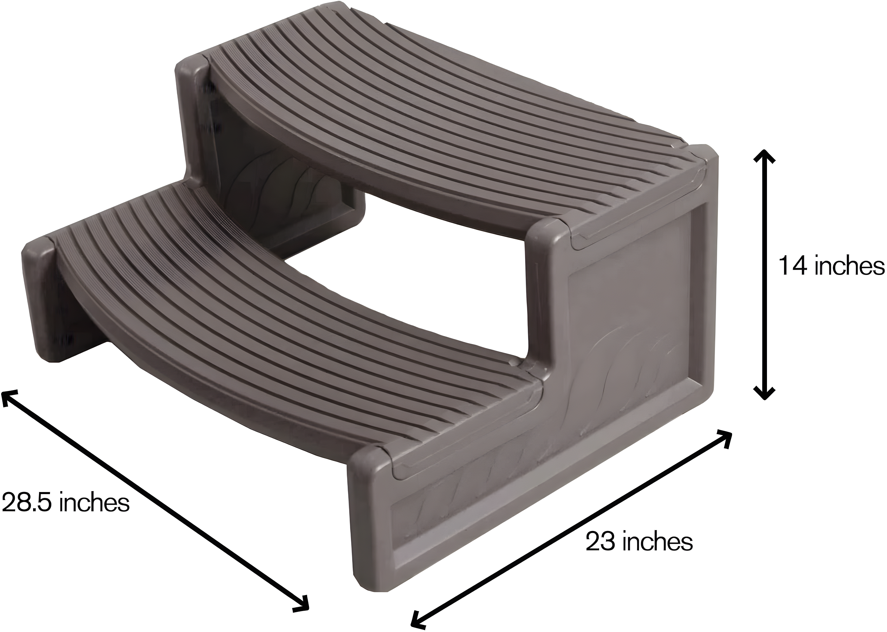 Handi-Step Spa/Patio Step Black