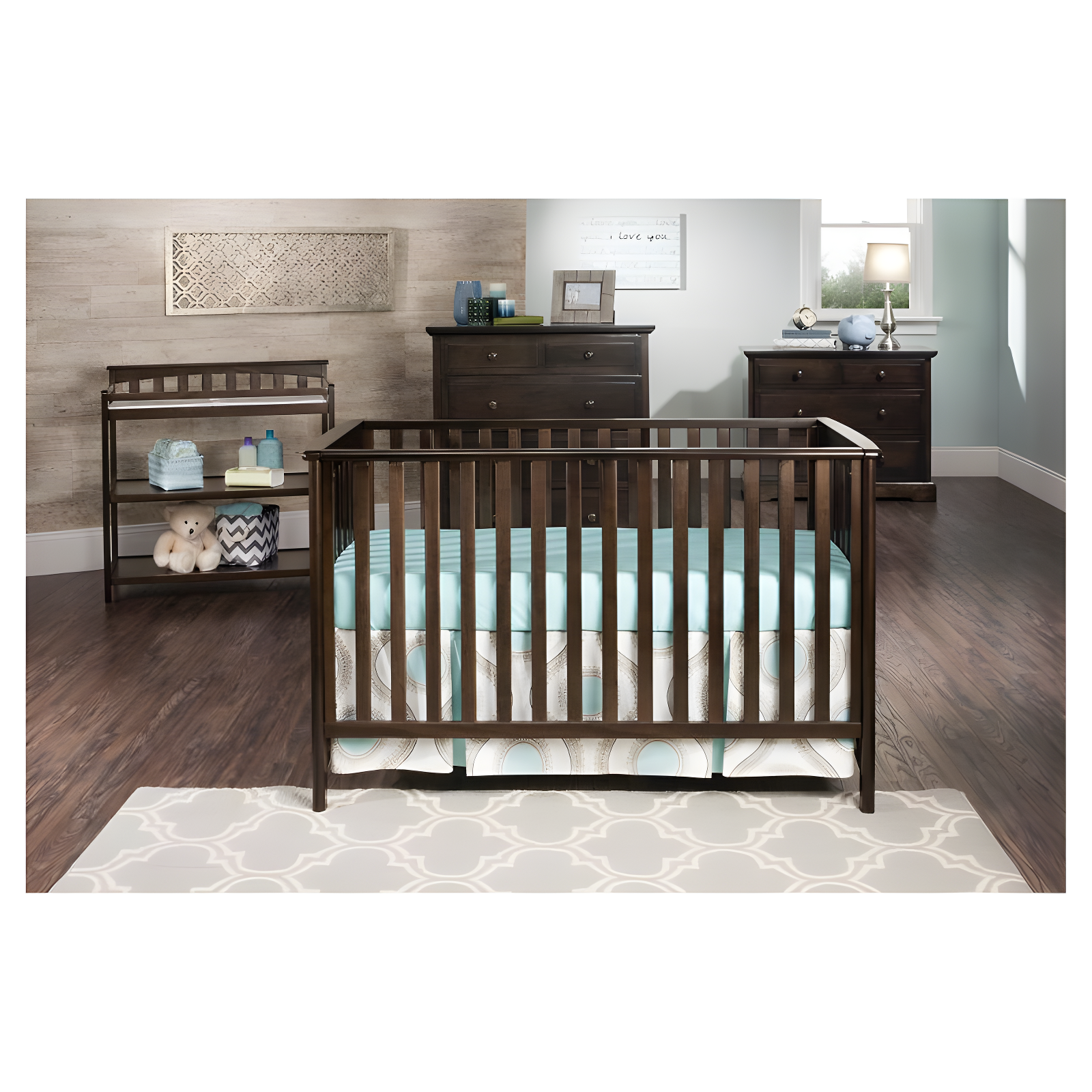 Camden Child Craft Arch Top Changing Table with Pad