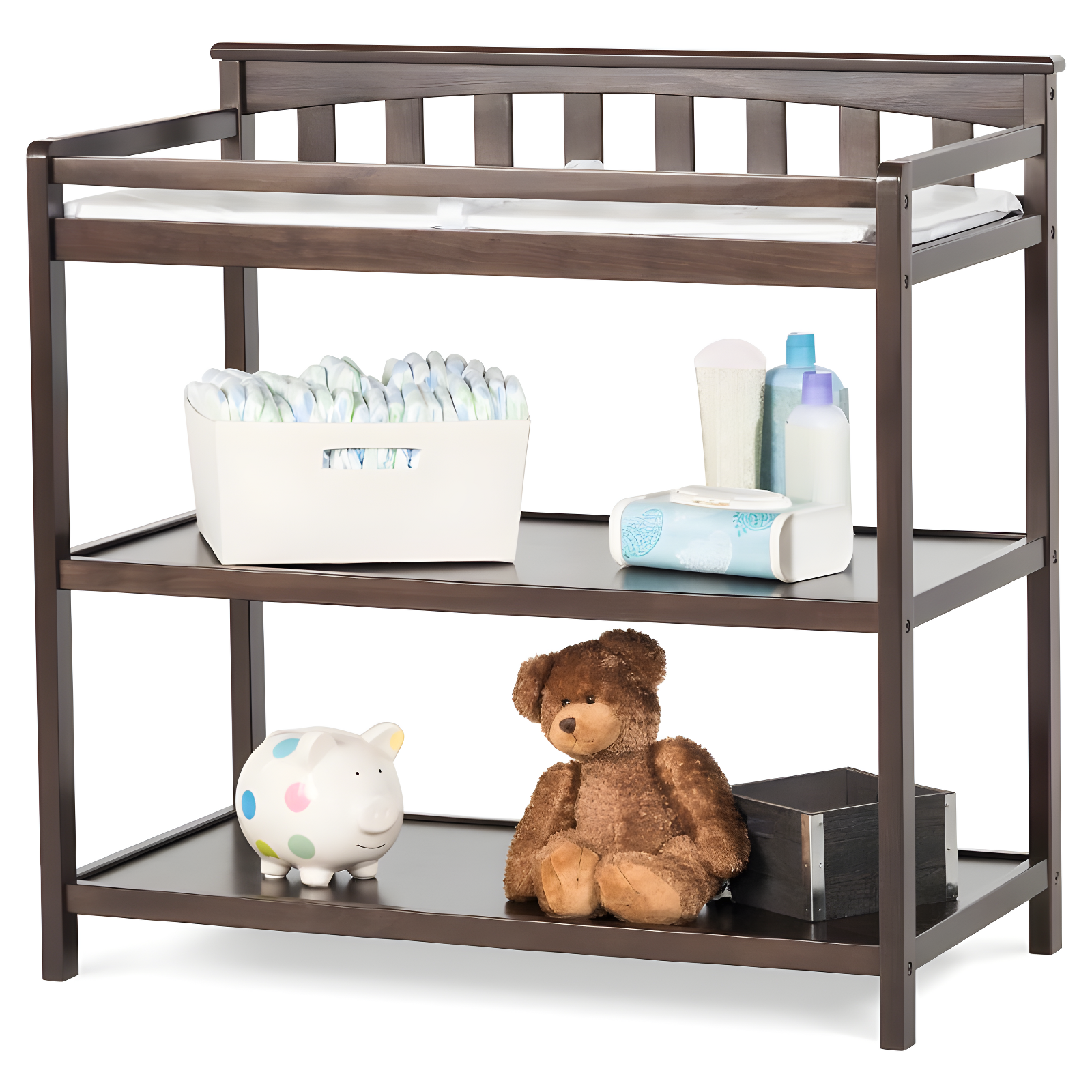 Camden Child Craft Arch Top Changing Table with Pad