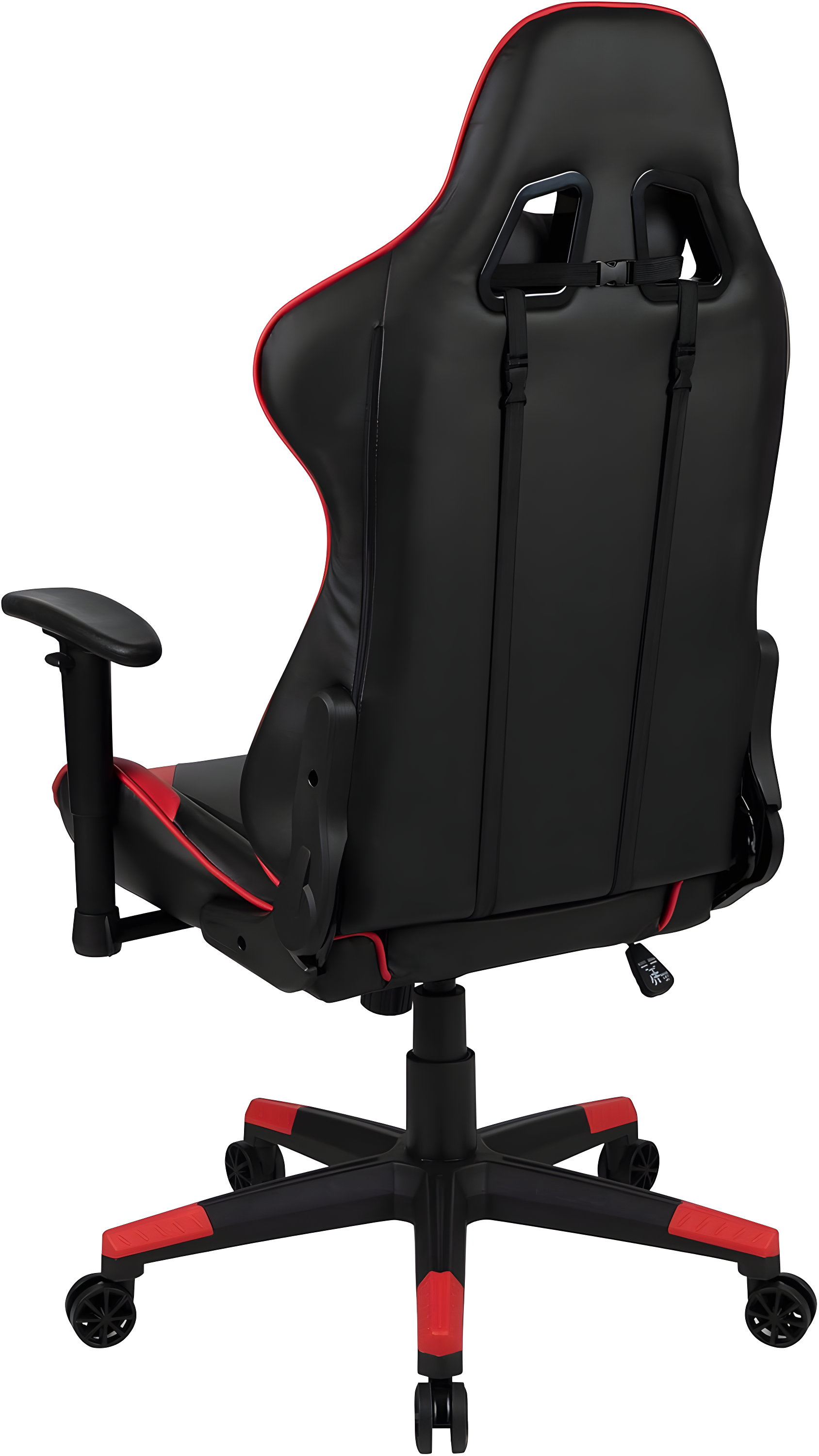 Flash Furniture X20 Gaming Chair Racing Office Ergonomic Computer PC Adjustable Swivel Chair with Fully Reclining Back in Red LeatherSoft