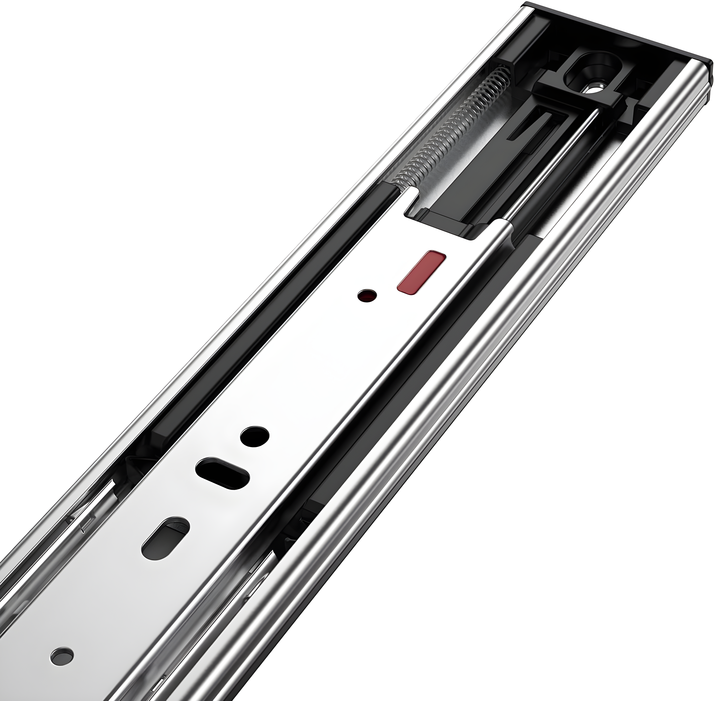 Full Extension 1.77'' Soft Close Side Mount Metal Drawer Slide (Set of 10)