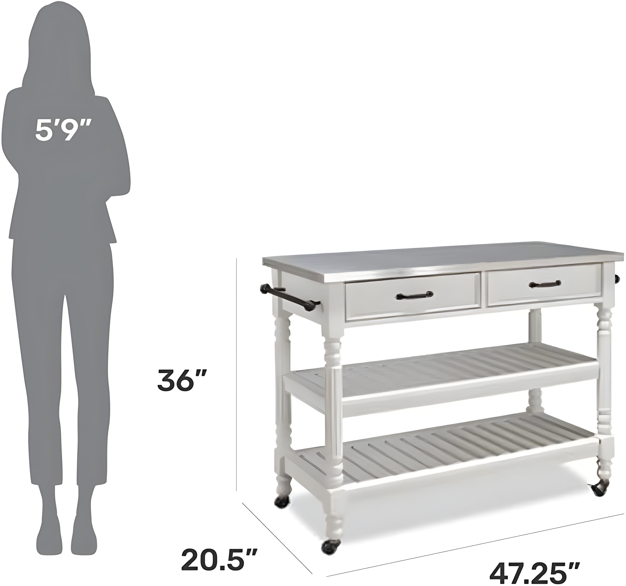 Dobbs Kitchen Cart