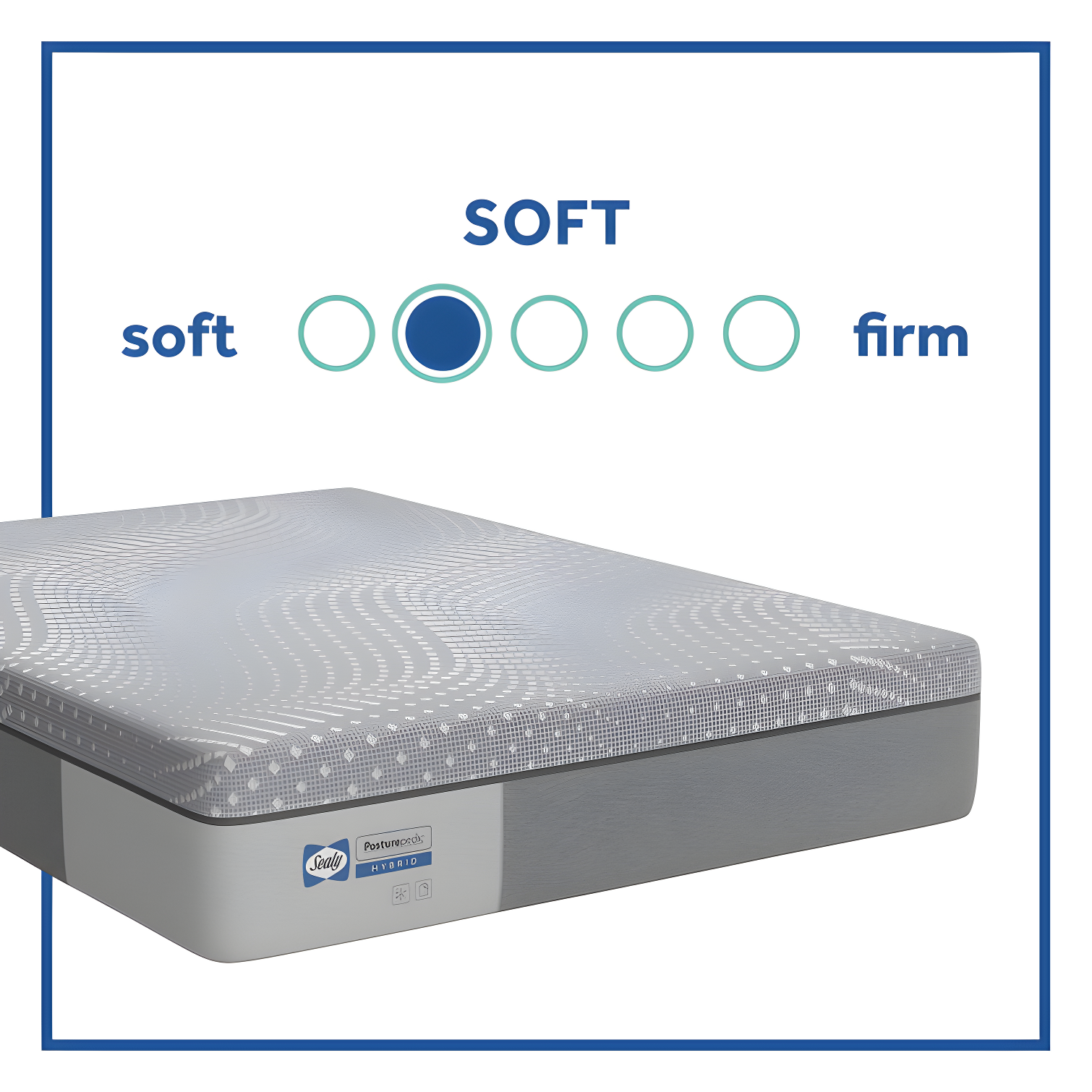 Sealy Lacey 13" Soft Hybrid Mattress