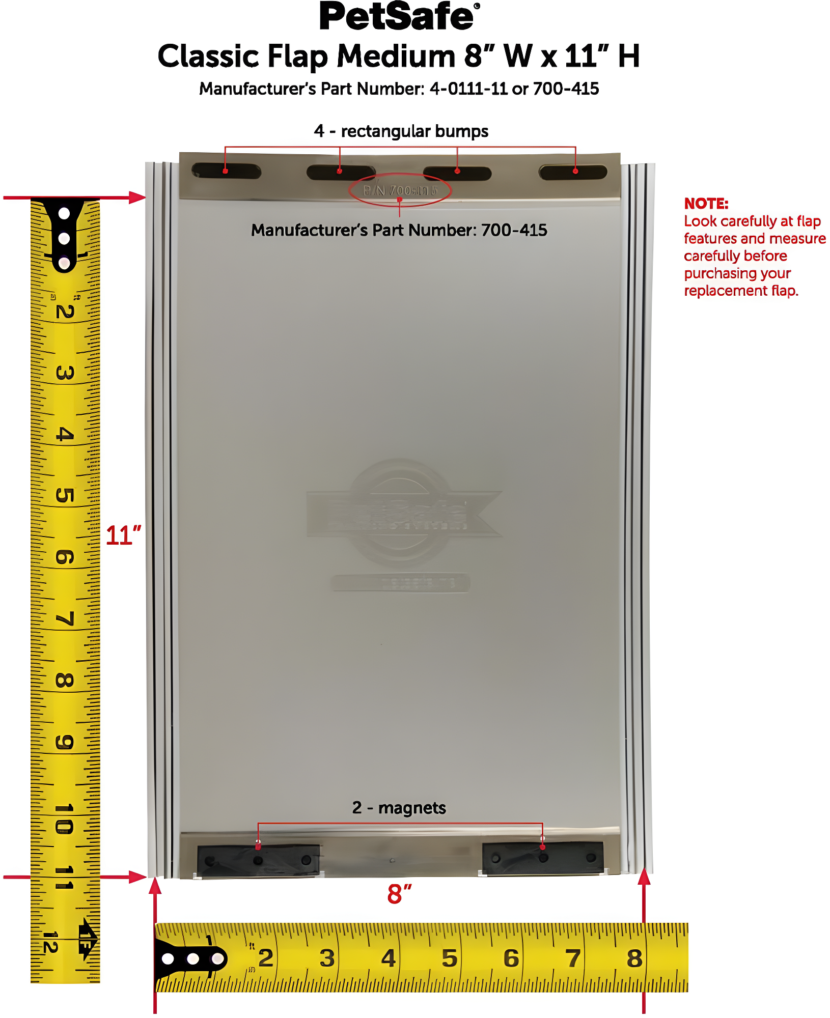 PetSafe Classic Replacement Flap, Medium & Reviews | Wayfair