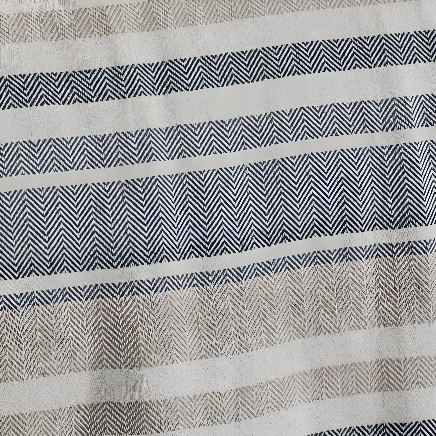 Eddie Bauer Herringbone Cotton Reversible Blanket