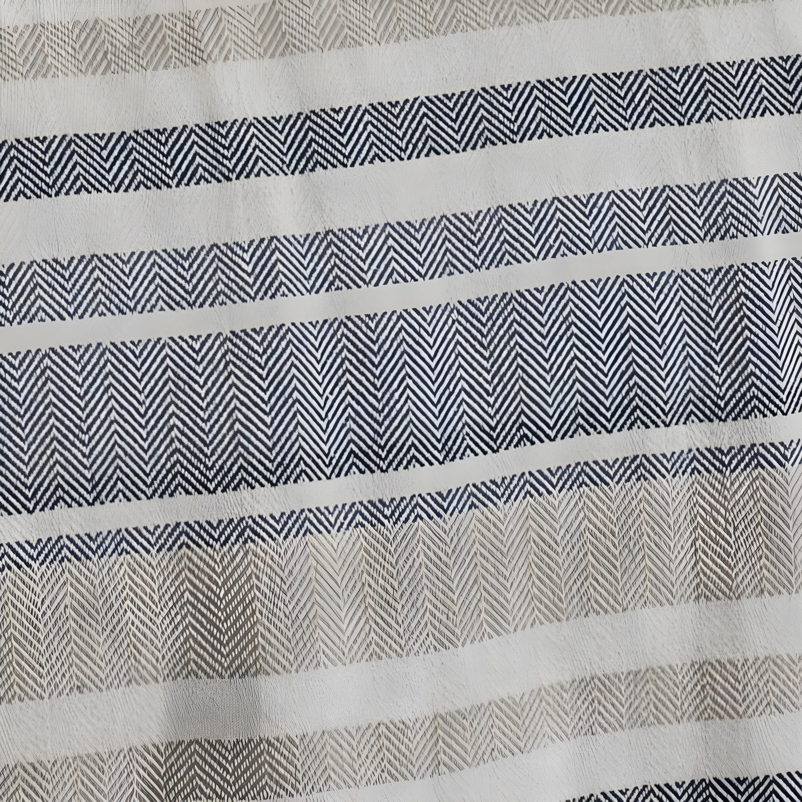 Eddie Bauer Herringbone Cotton Reversible Blanket