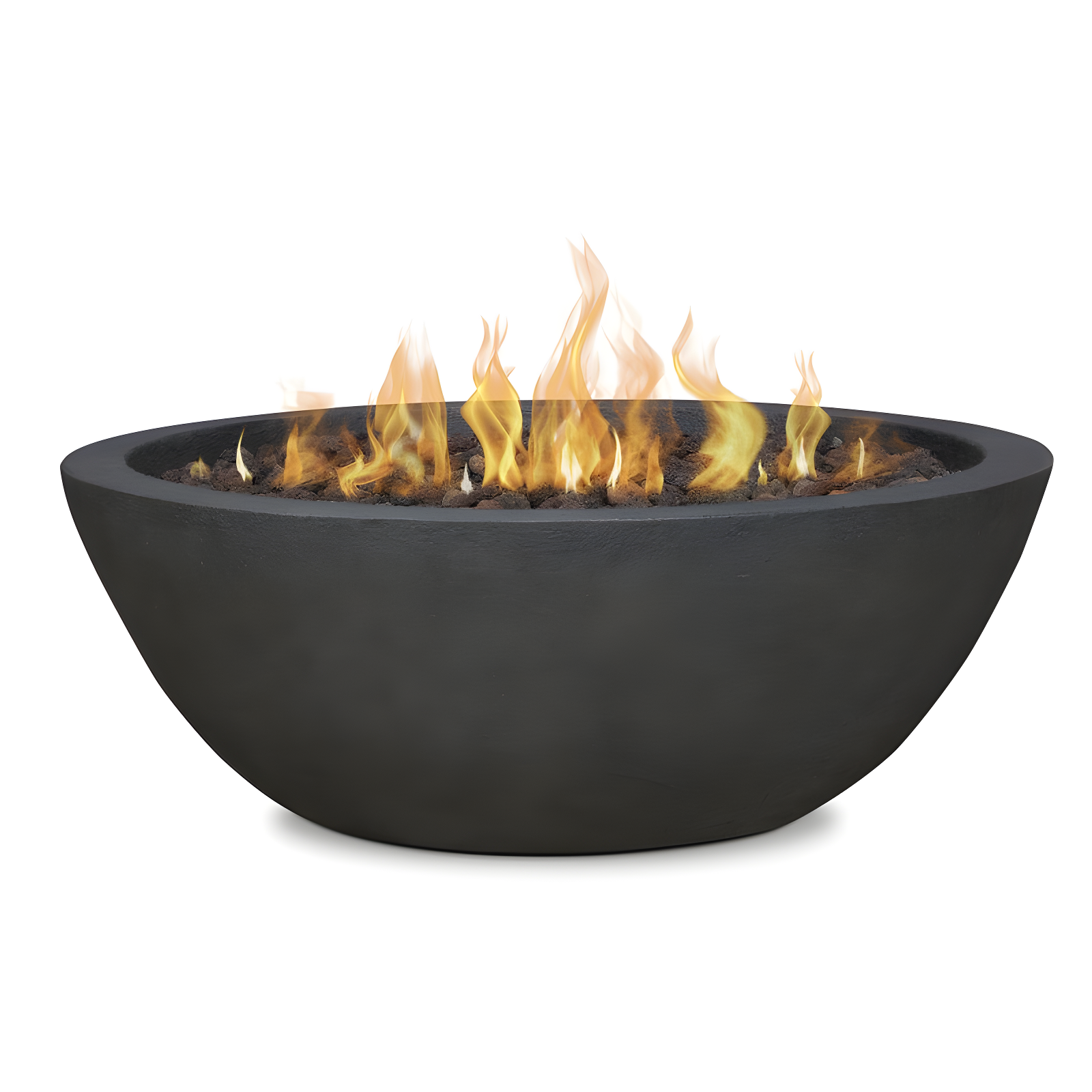 Fernanda Fire Bowl - Shale / Round
