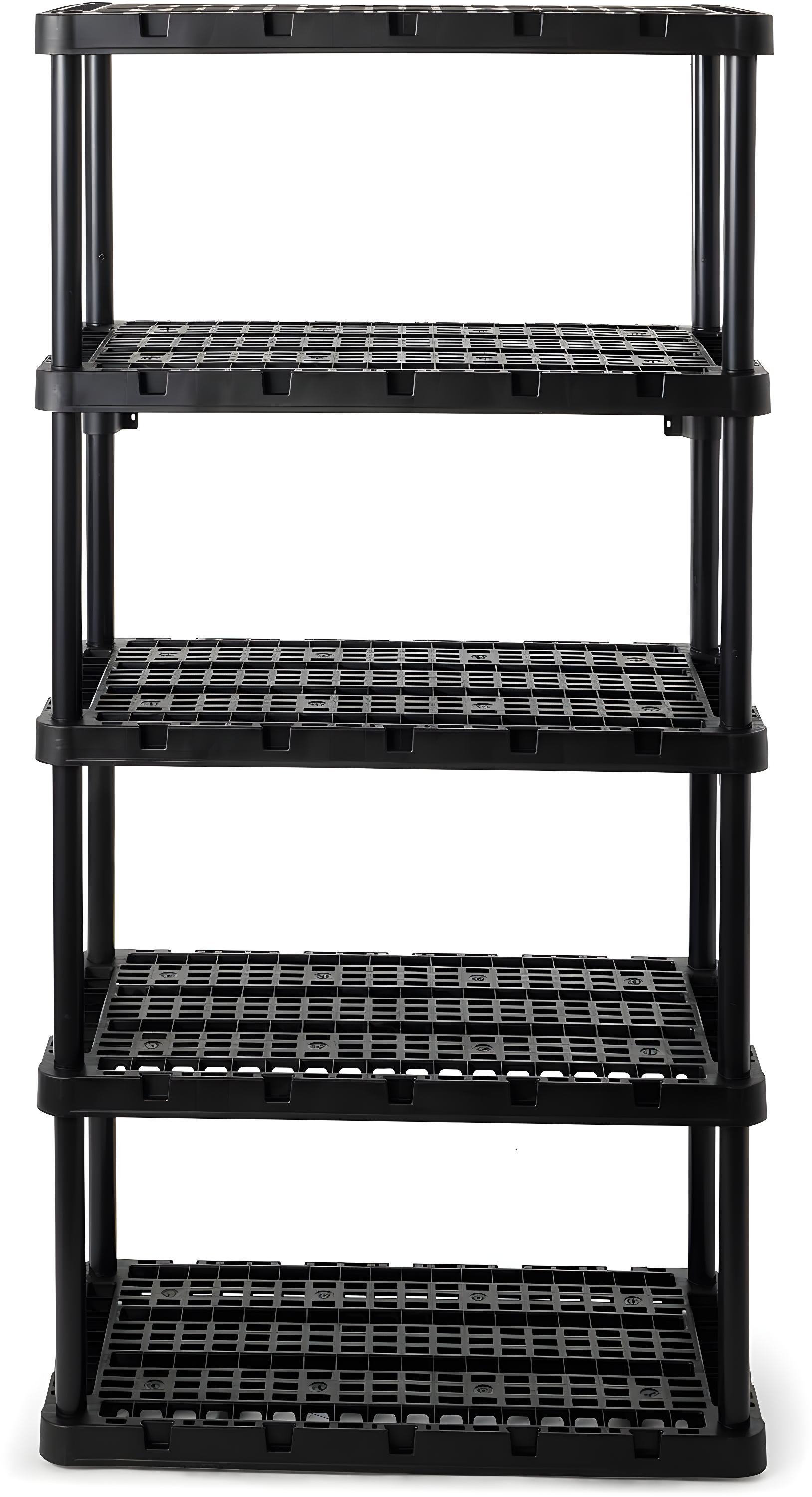 36'' W Plastic Shelving Unit