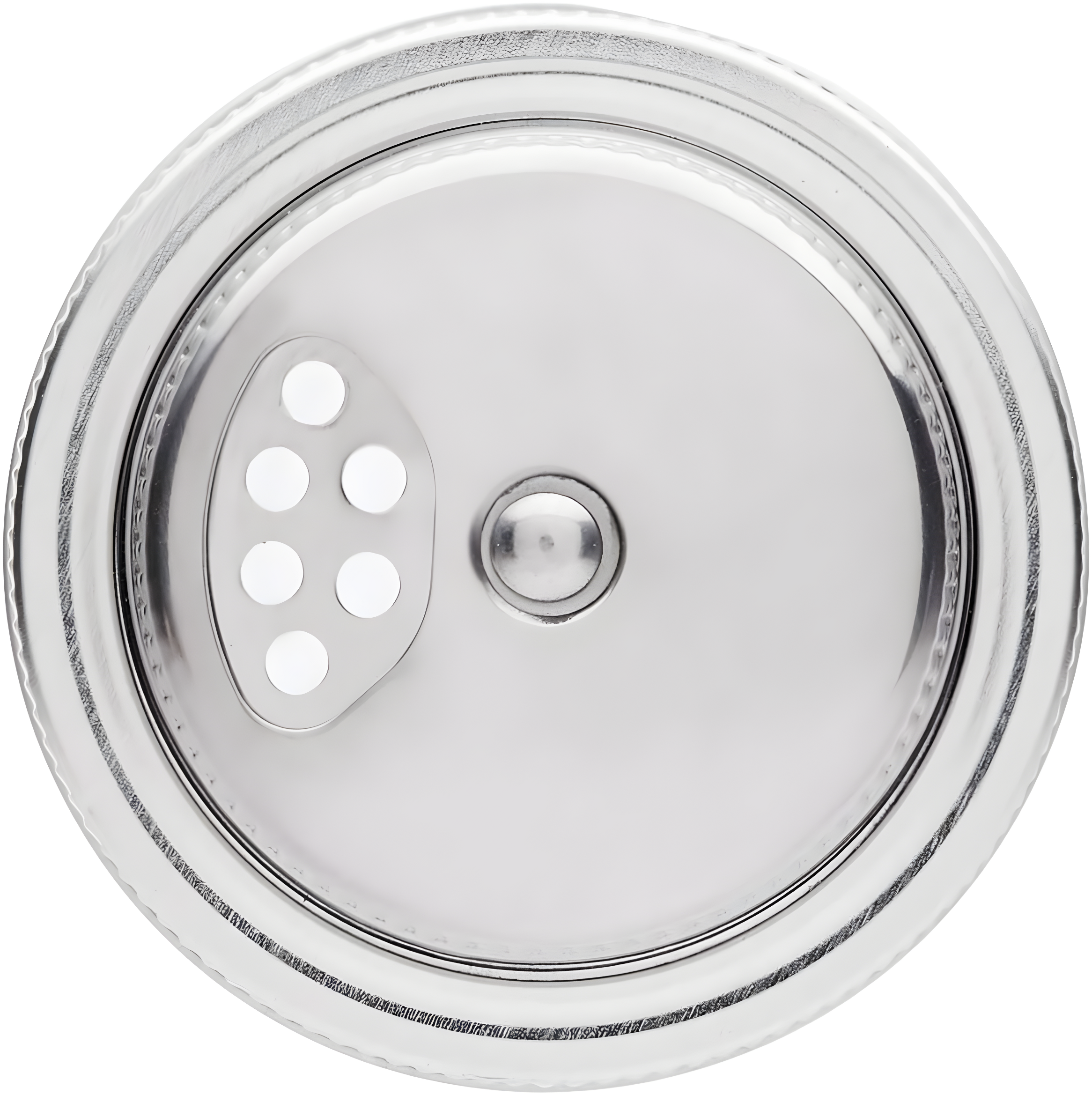 Jarware 2.75 in. Stainless Steel Lid