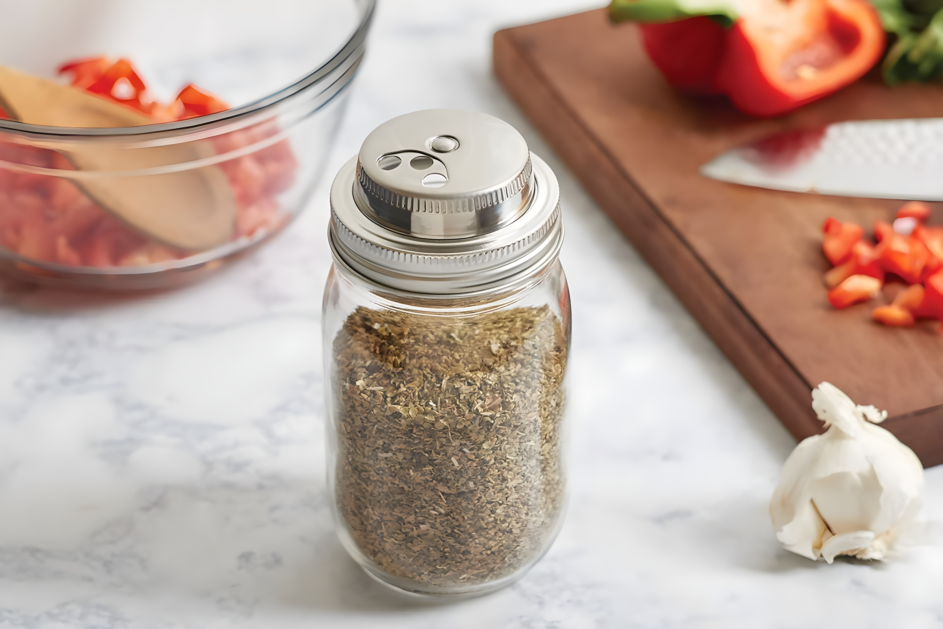Jarware 2.75 in. Stainless Steel Lid