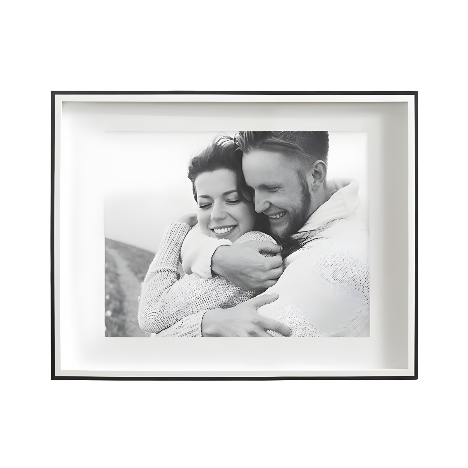 Kate & Laurel All Things Decor (Set of 10) Gibson Wall Photo Frames Black