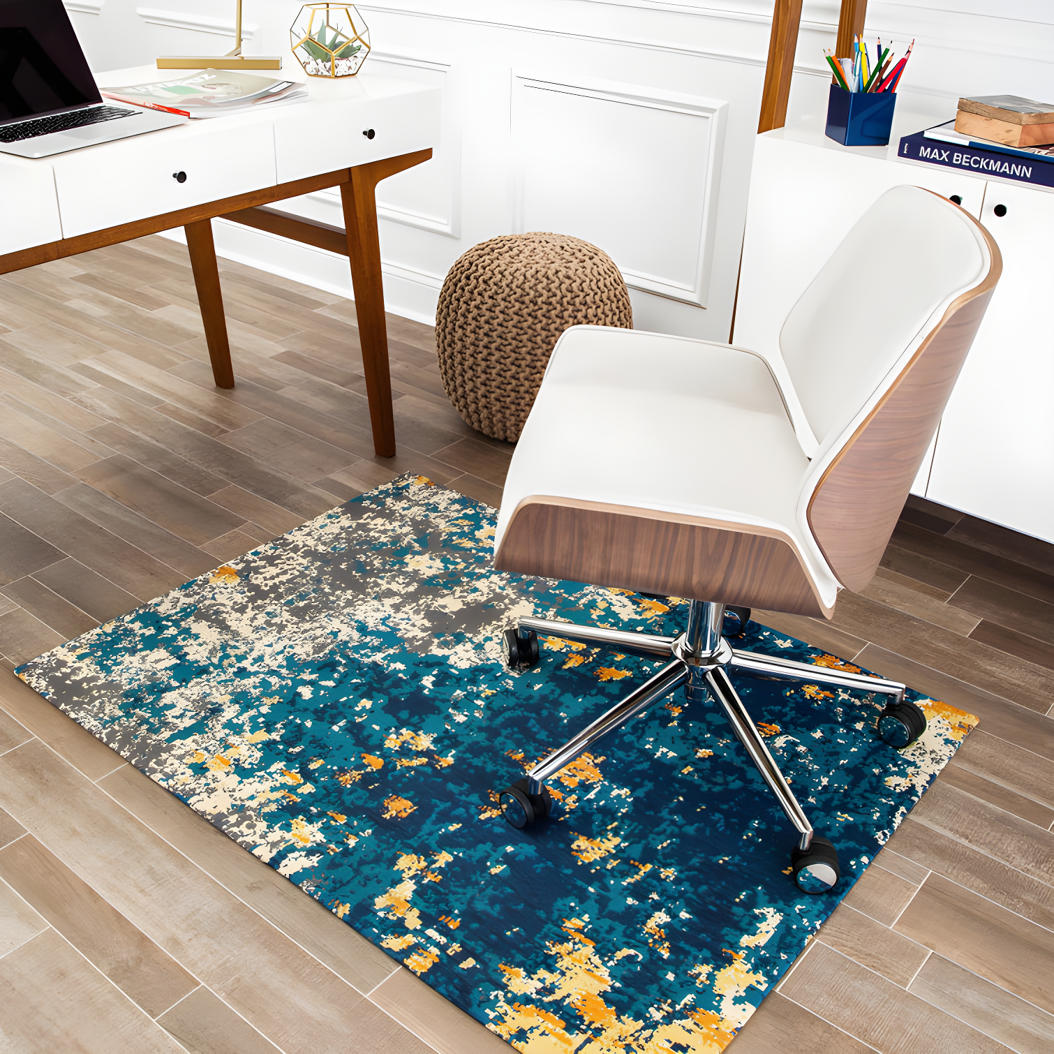 Anji Mountain Bilbao Straight Rectangular Chair Mat