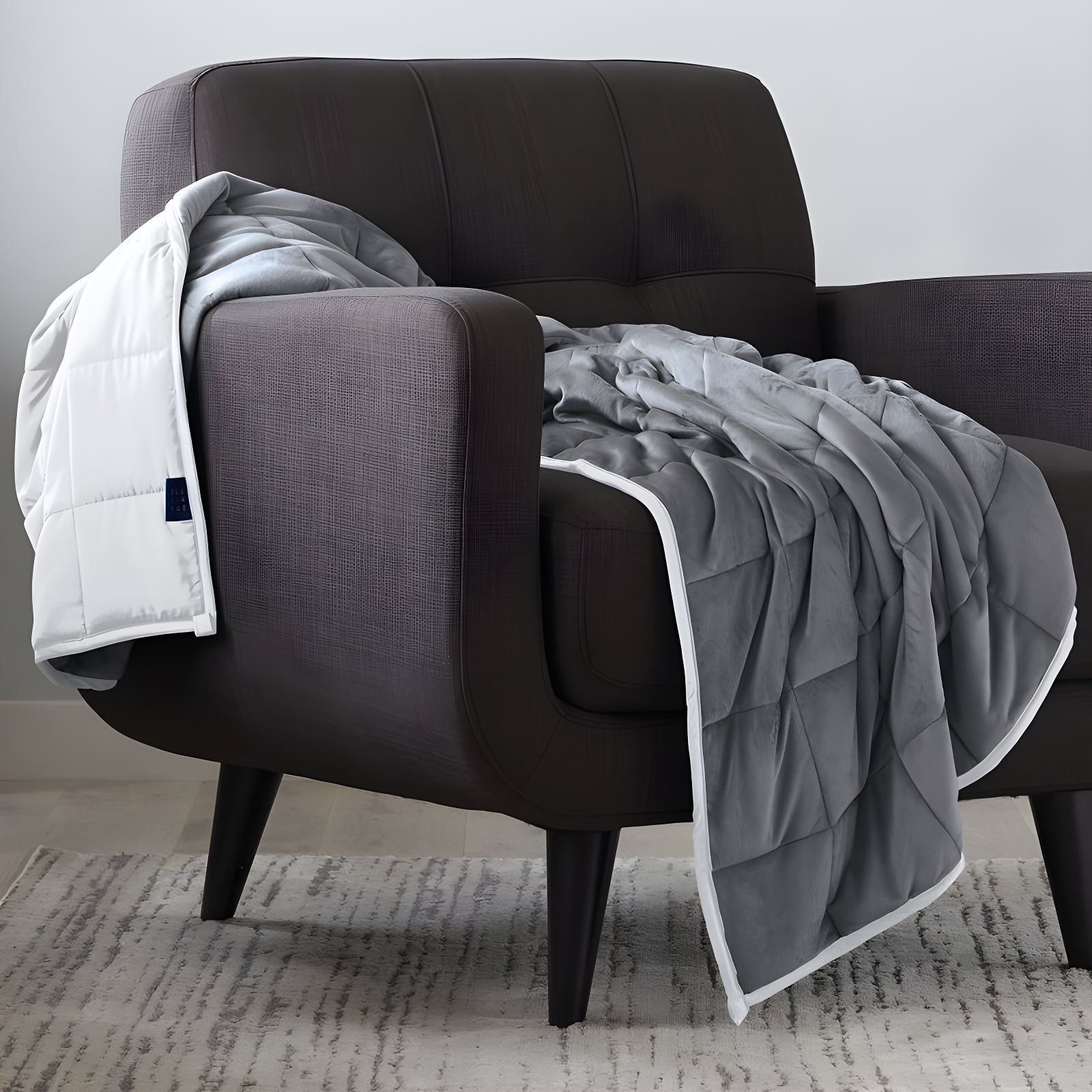 Ella Jayne Home Reversible Weighted Anti-Anxiety Blanket