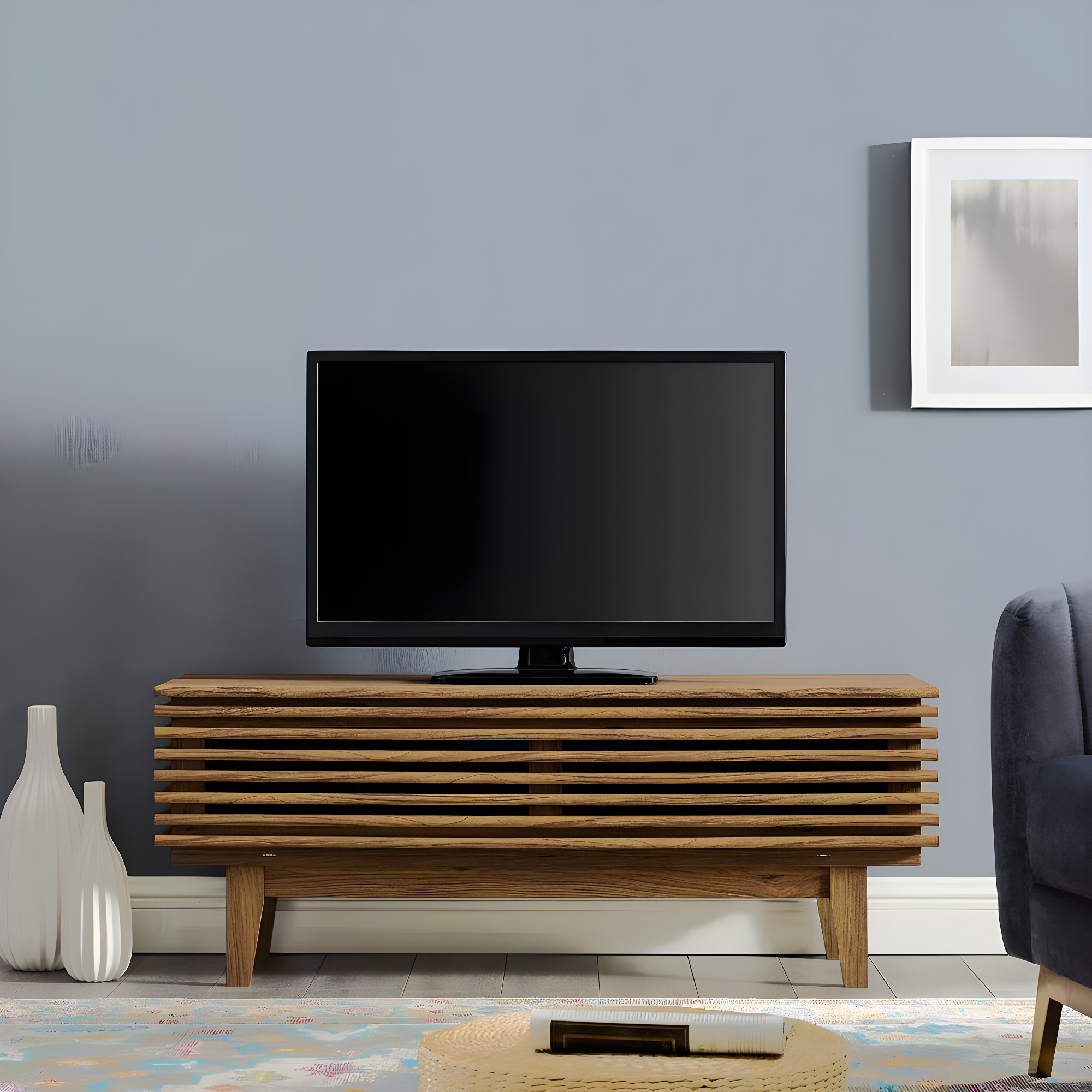 Modway Render 46" TV Stand in Walnut