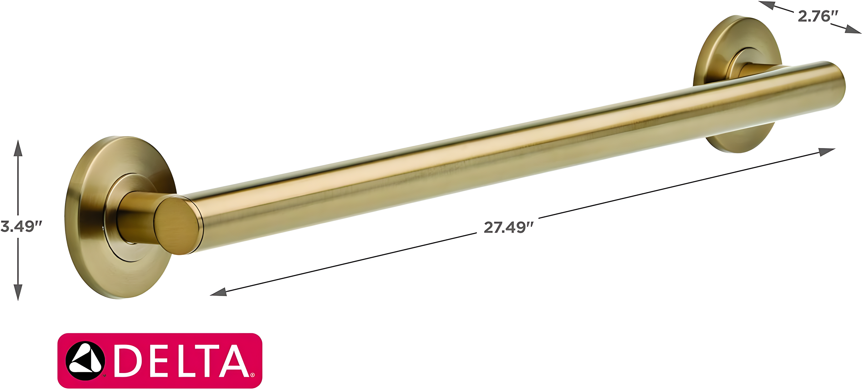 Bath Safety 24" Grab Bar