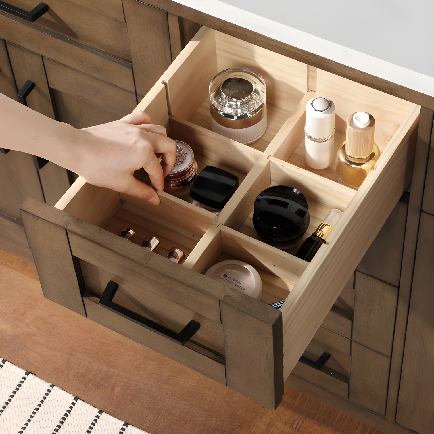 OVE Decors Tahoe 60" Double Bathroom Vanity