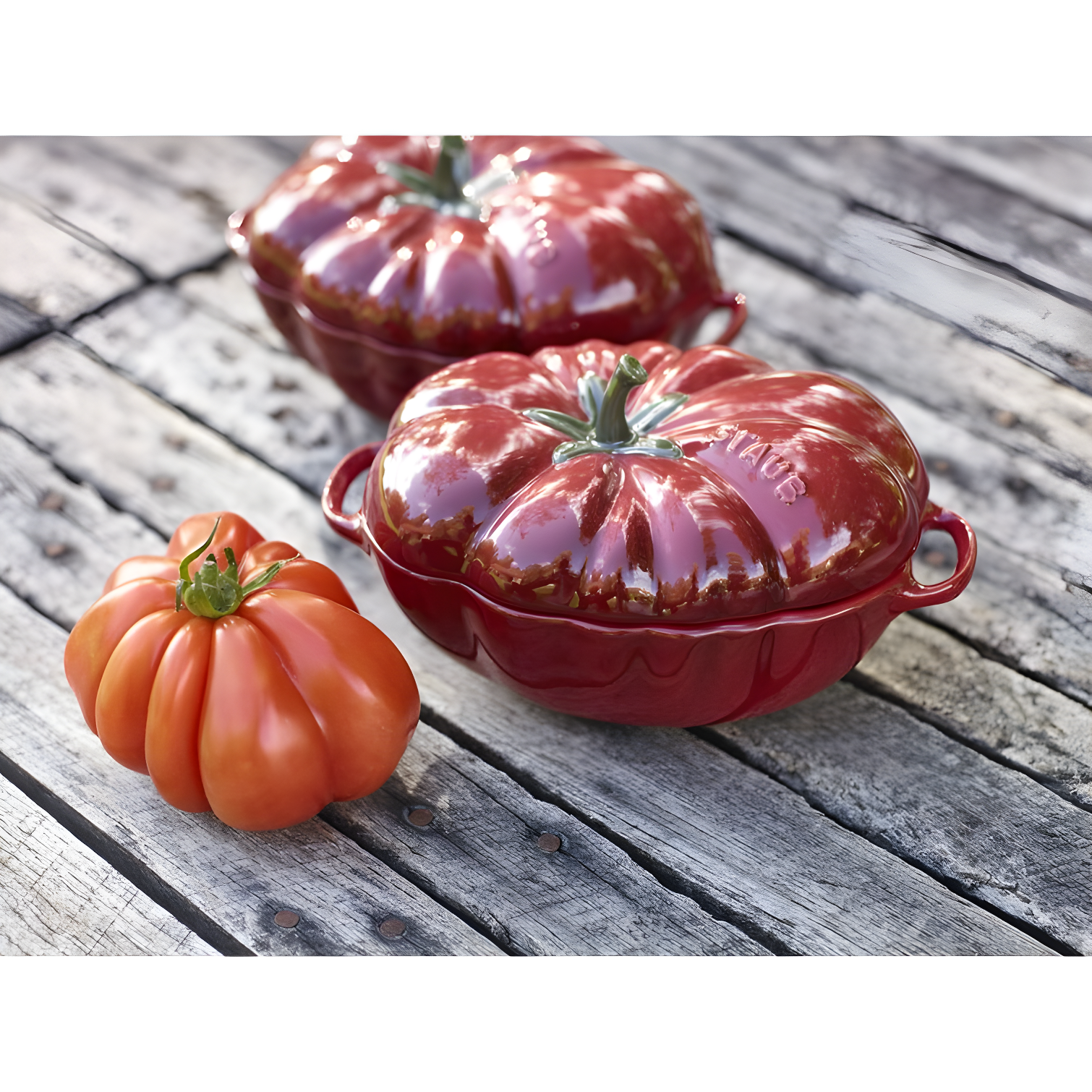 Staub Ceramic 16-oz Petite Tomato Cocotte Baking Dish