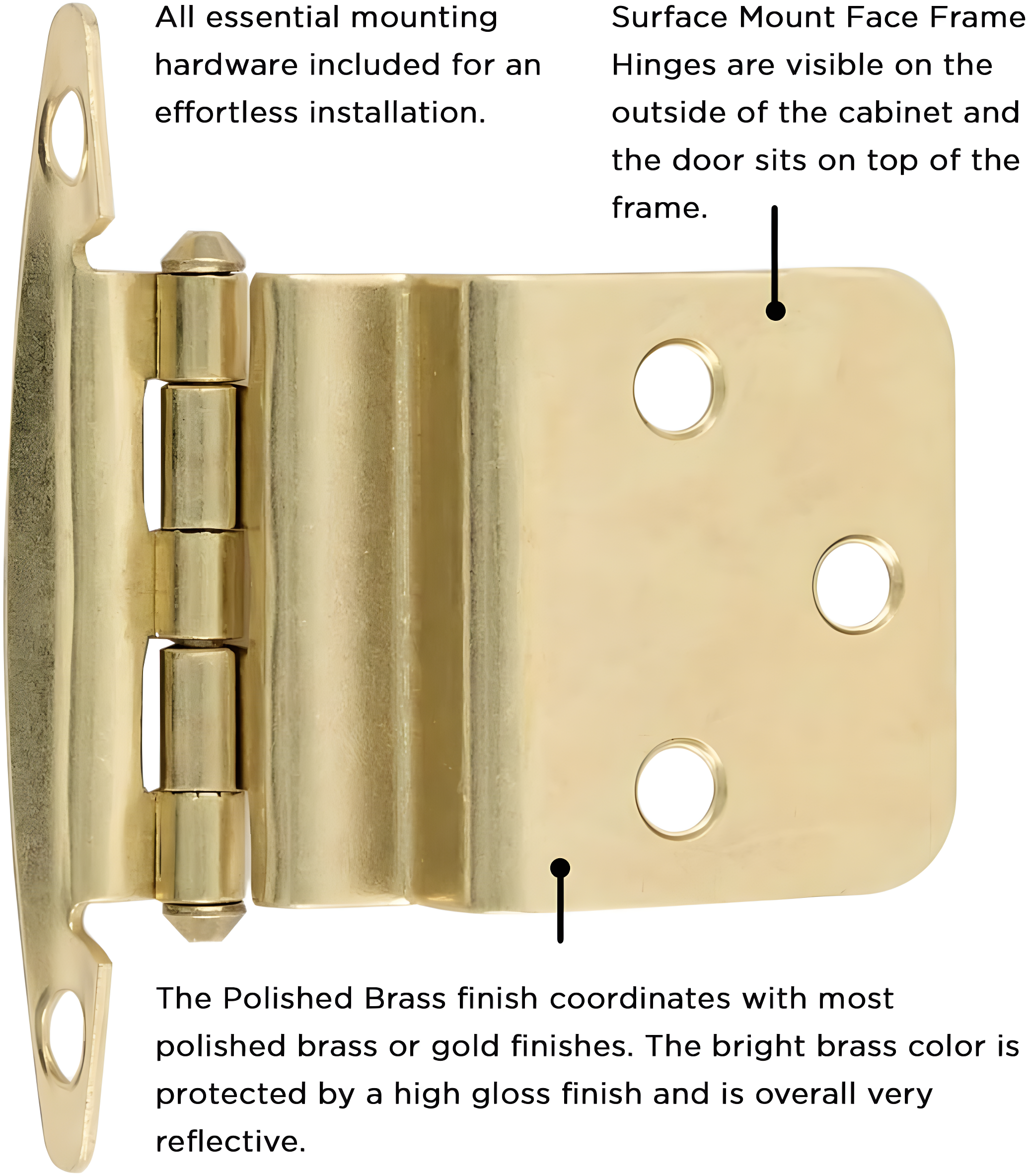 Invisible/Concealed Single Door Hinge